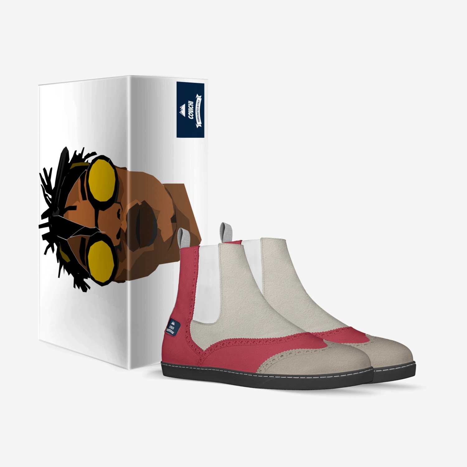 Covichi custom made in Italy shoes by Santana Doe | Box view