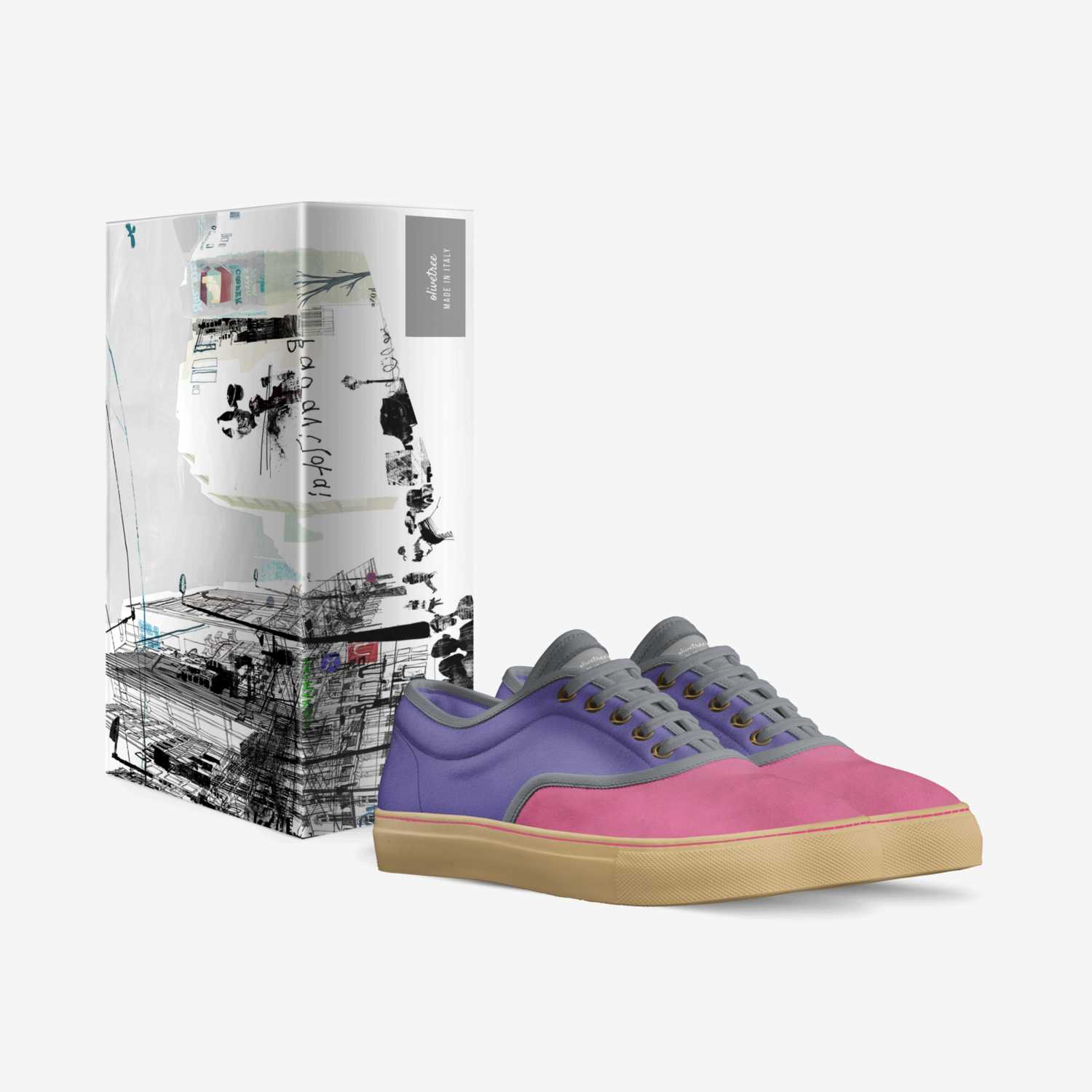 olivetree custom made in Italy shoes by Olivia Tryfus | Box view