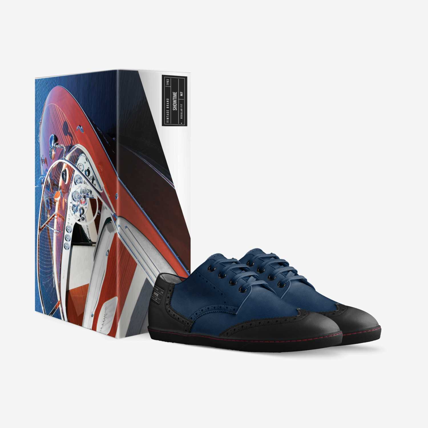 Showtime custom made in Italy shoes by Barry Klein | Box view