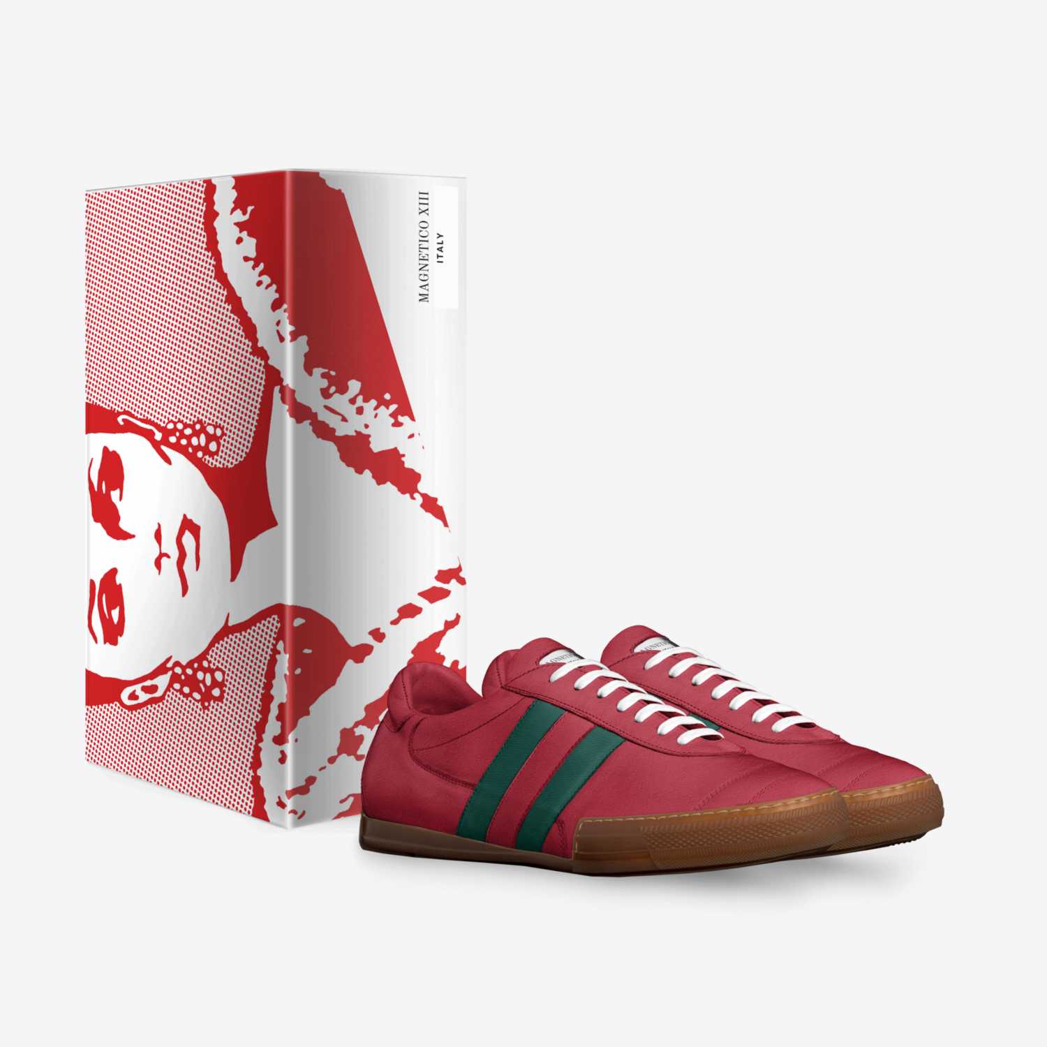 MAGNETICO XIII IRN custom made in Italy shoes by Jesús Sandoval | Box view