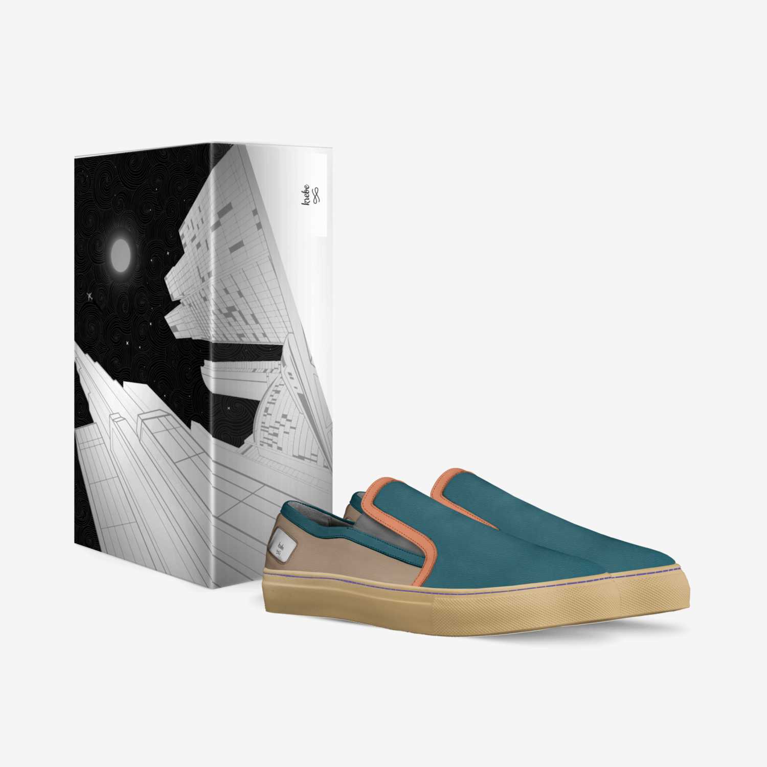 krebe custom made in Italy shoes by Ilham Habibullah | Box view