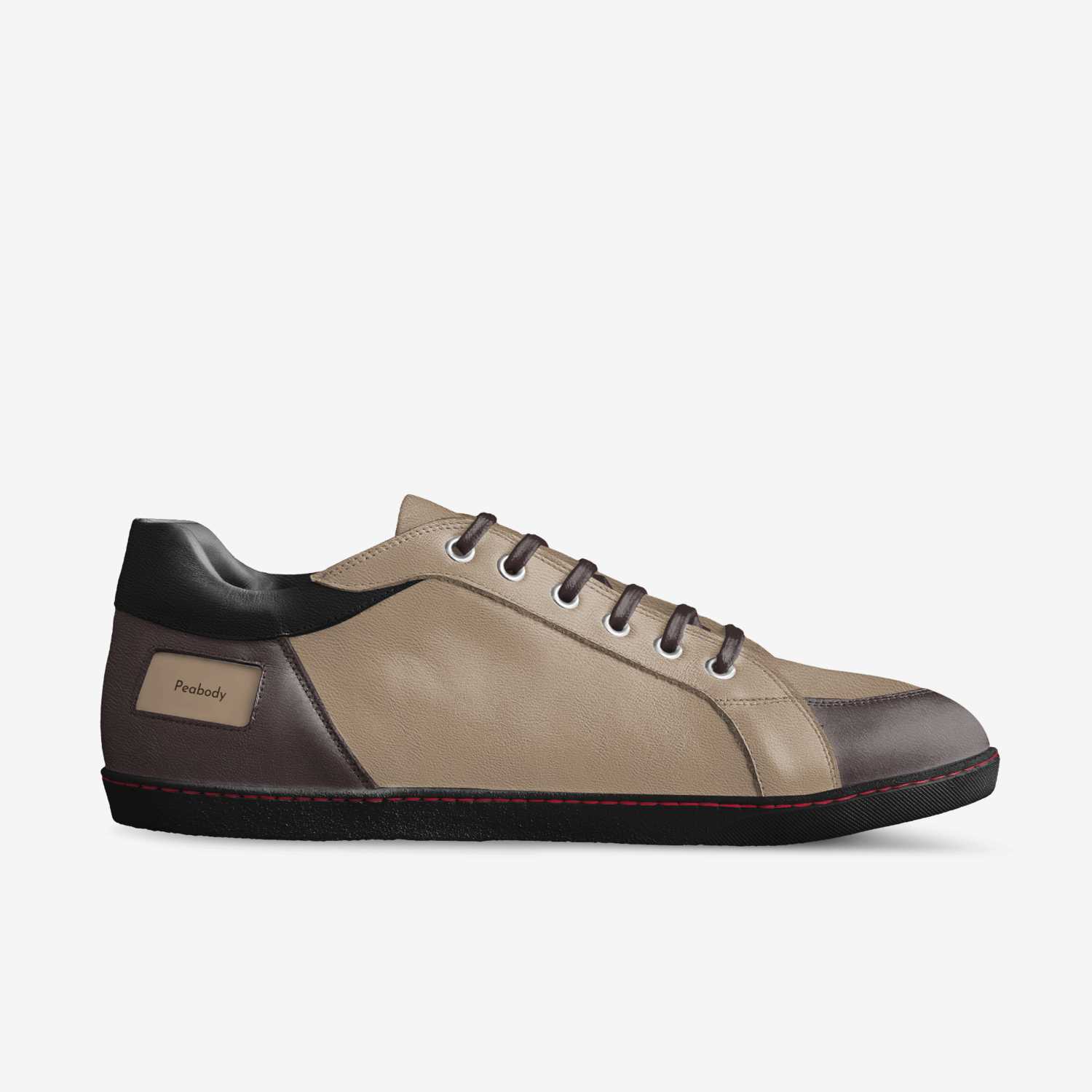 Peabody custom made in Italy shoes by Barry Klein | Side view