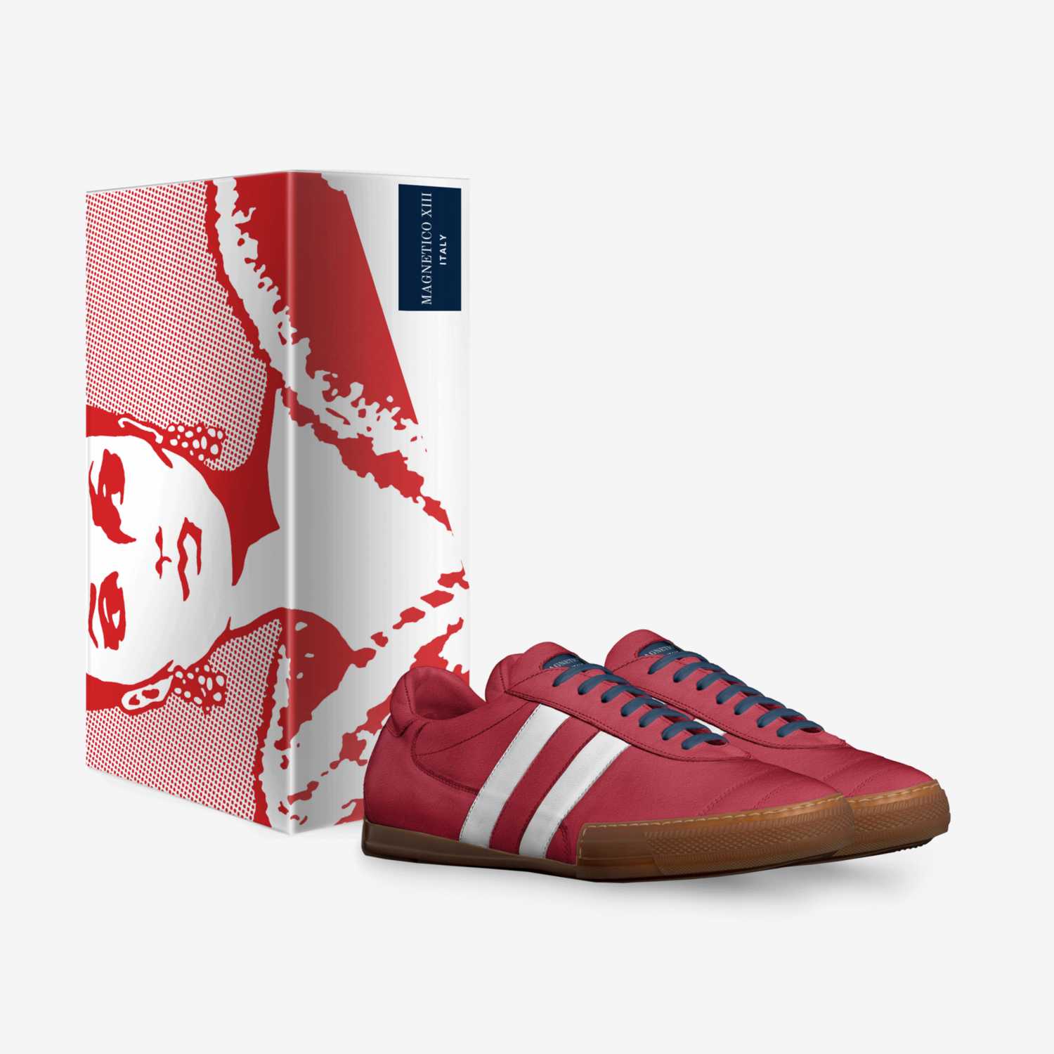 MAGNETICO XIII CRC custom made in Italy shoes by Jesús Sandoval | Box view