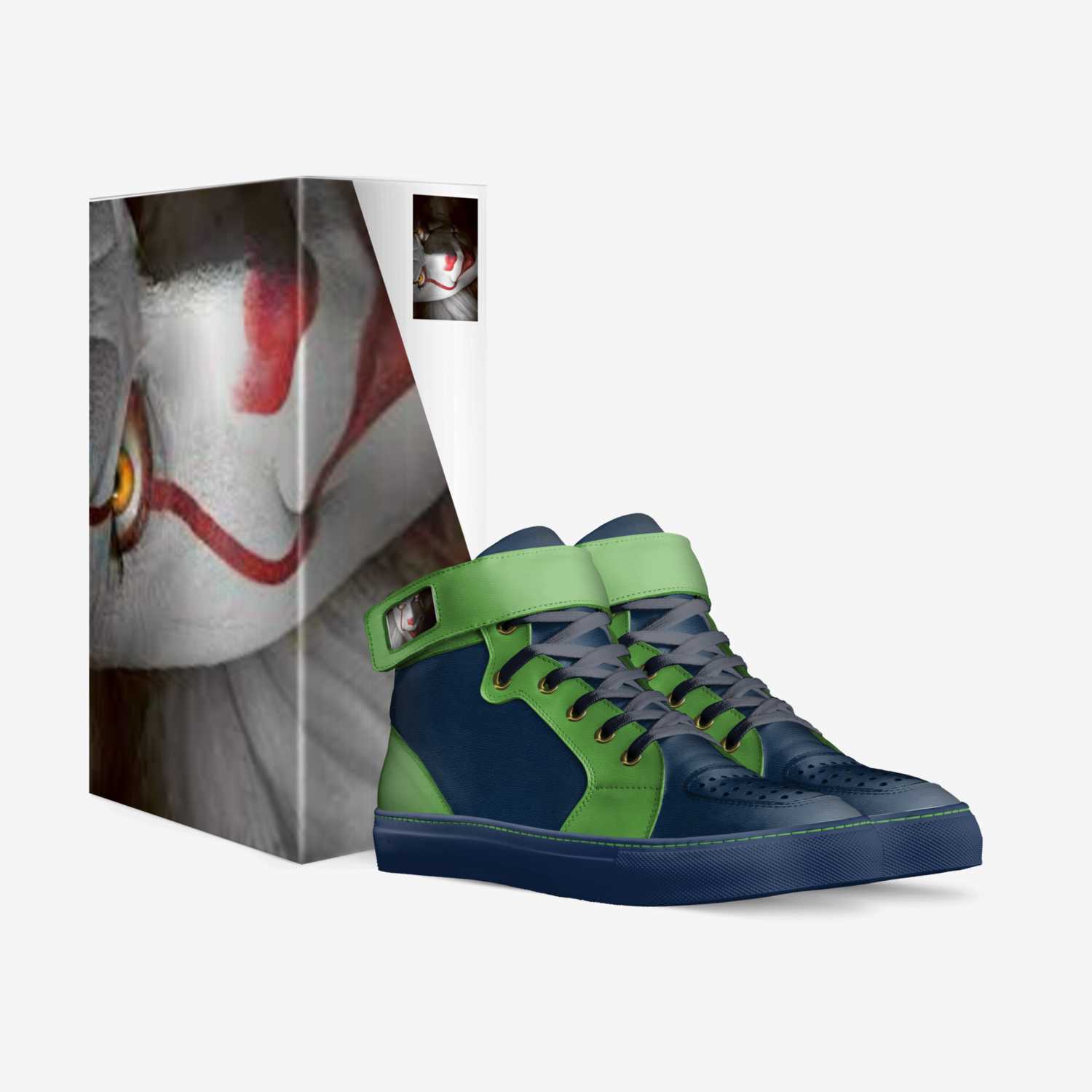 flocs custom made in Italy shoes by Damon Warnack | Box view