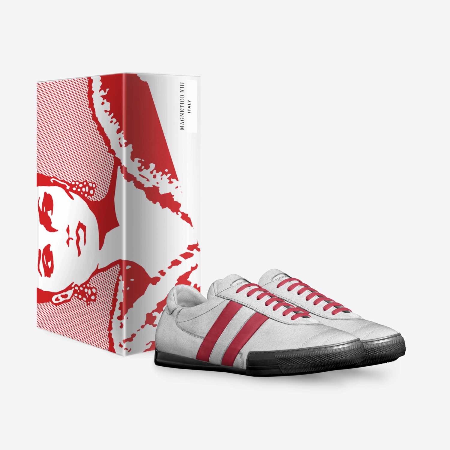 MAGNETICO XIII POL custom made in Italy shoes by Jesús Sandoval | Box view