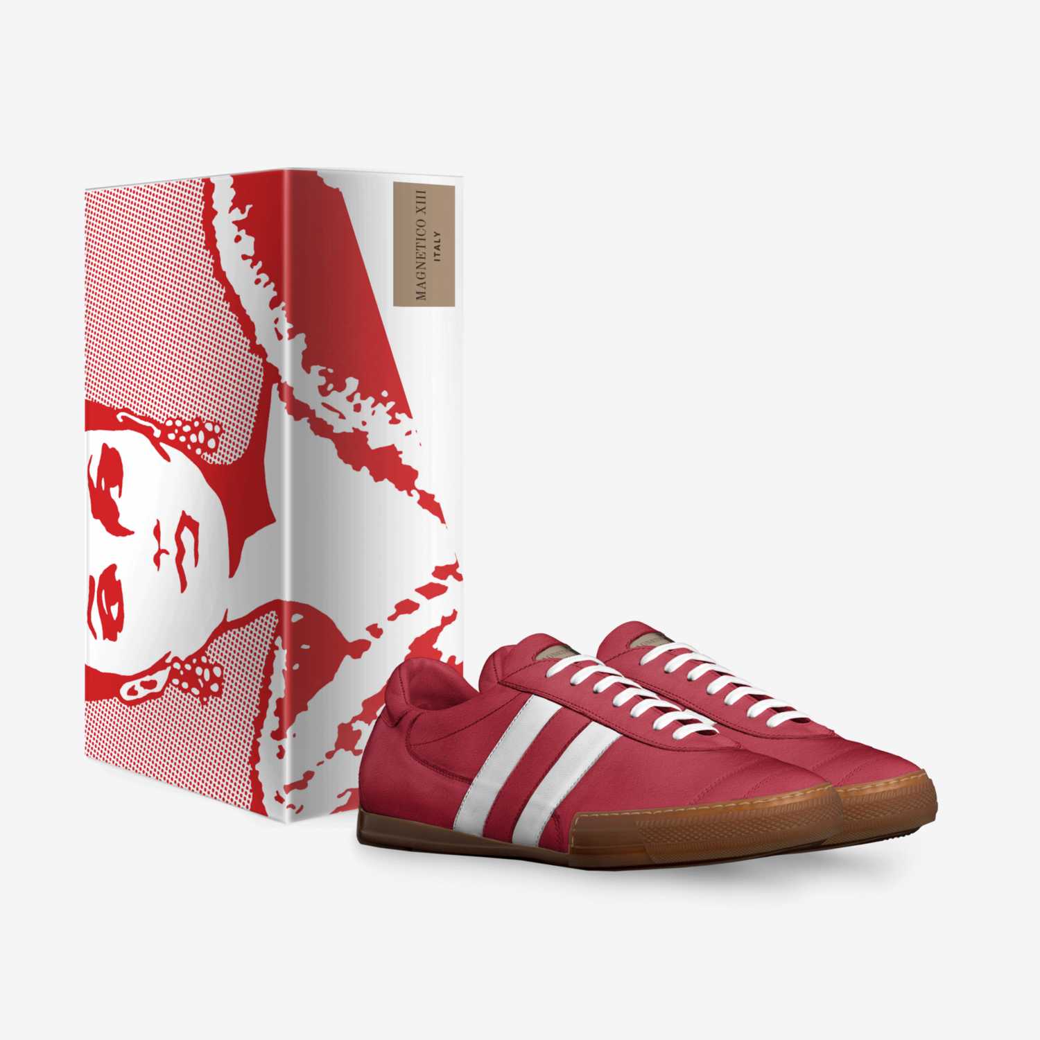 MAGNETICO XIII SRB custom made in Italy shoes by Jesús Sandoval | Box view
