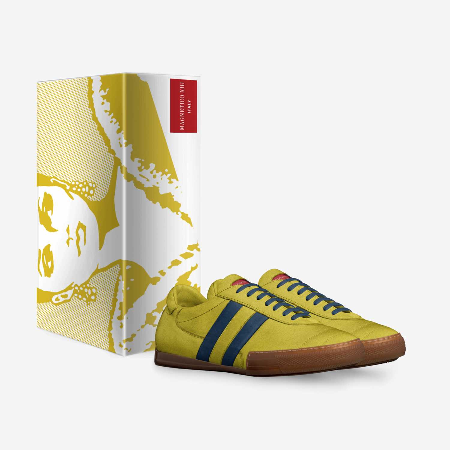 MAGNETICO XIII COL custom made in Italy shoes by Jesús Sandoval | Box view