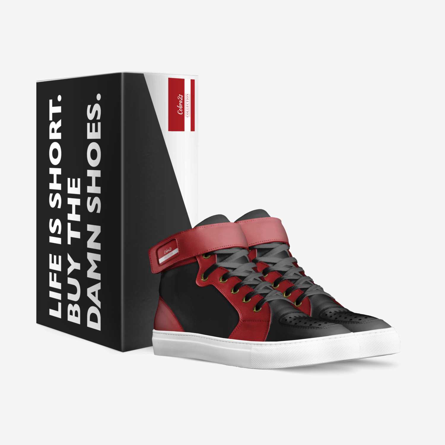 Cobra2s custom made in Italy shoes by James Cobra | Box view