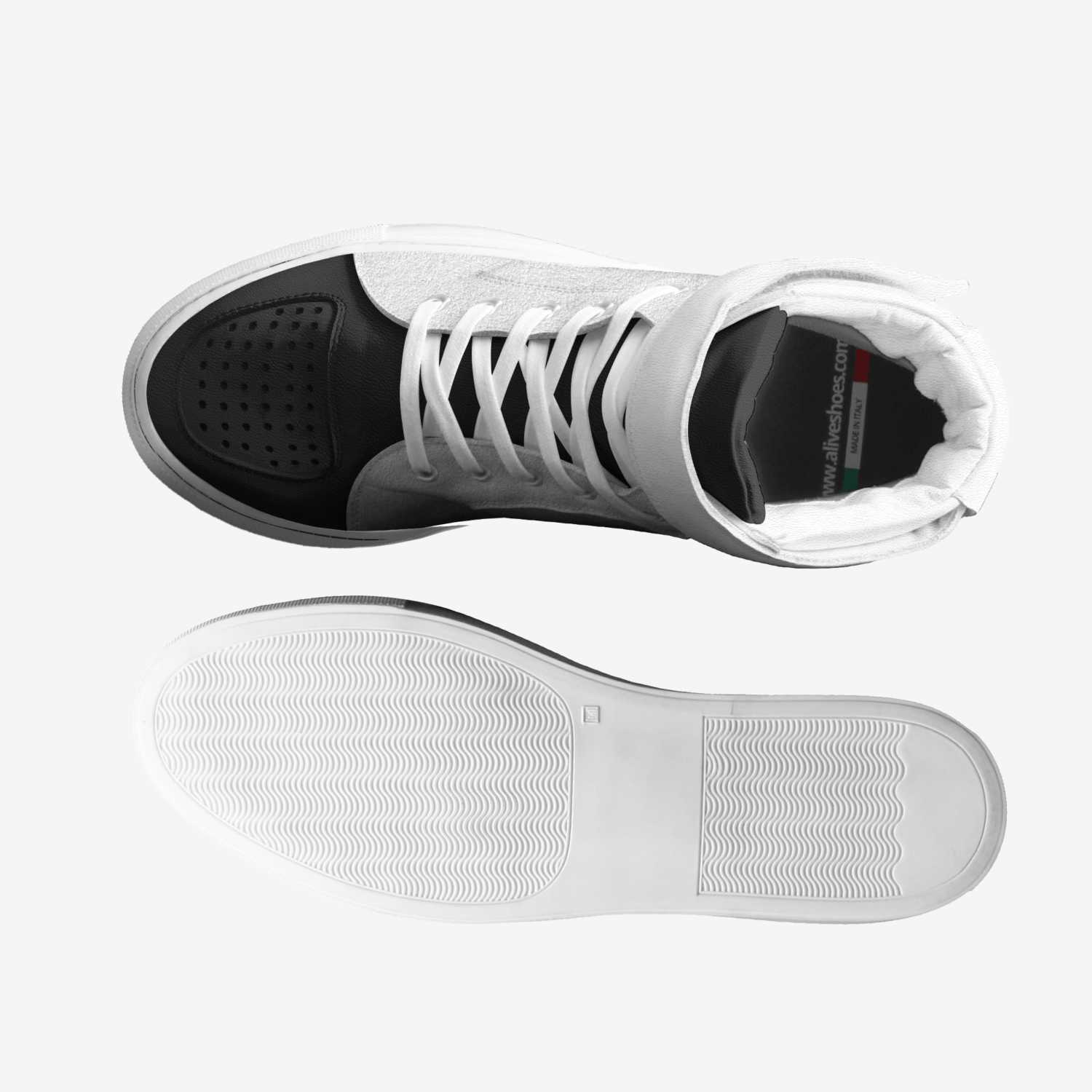 KING LIFE custom made in Italy shoes by Tylon Mearidy | Top view