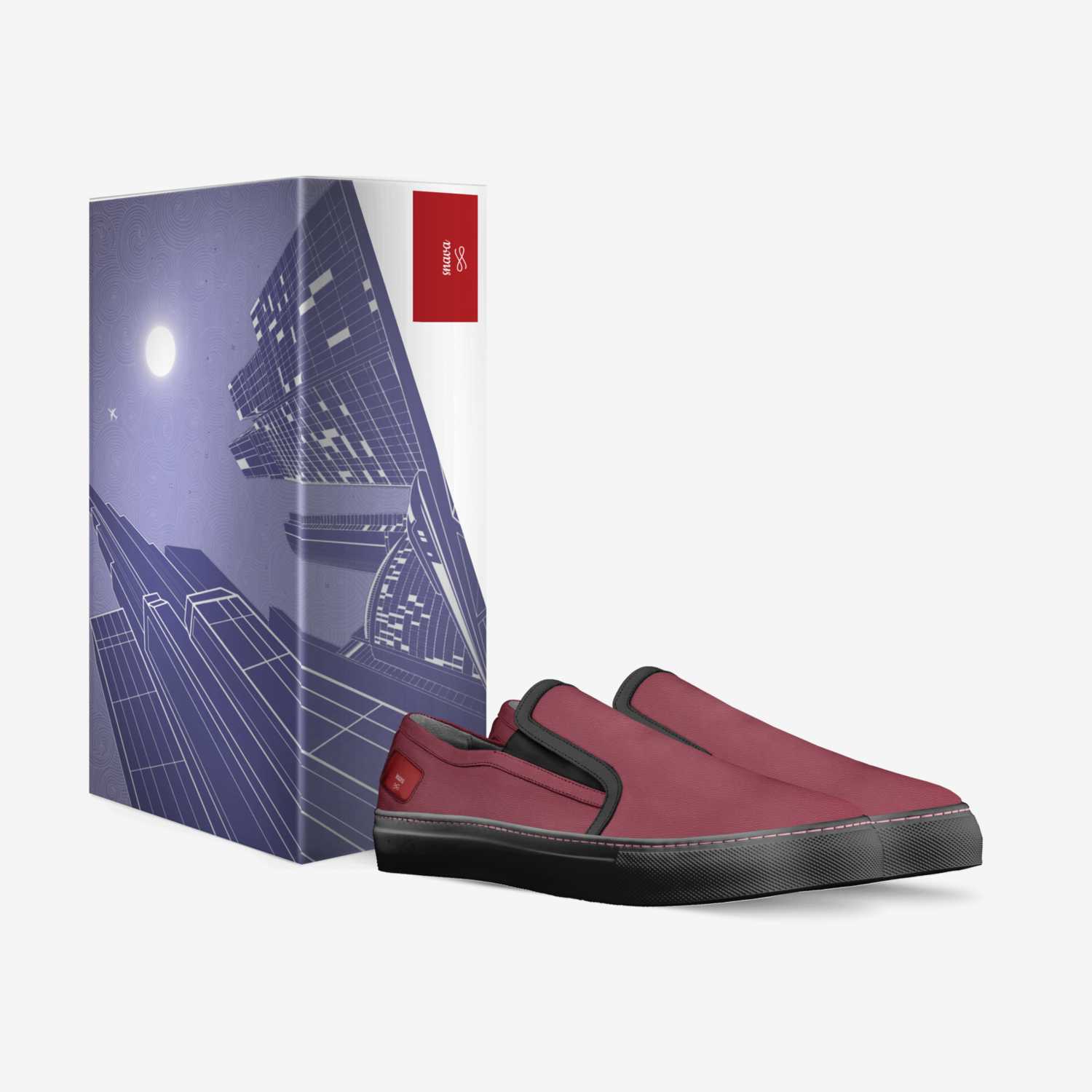 snava custom made in Italy shoes by Shahira Nava | Box view