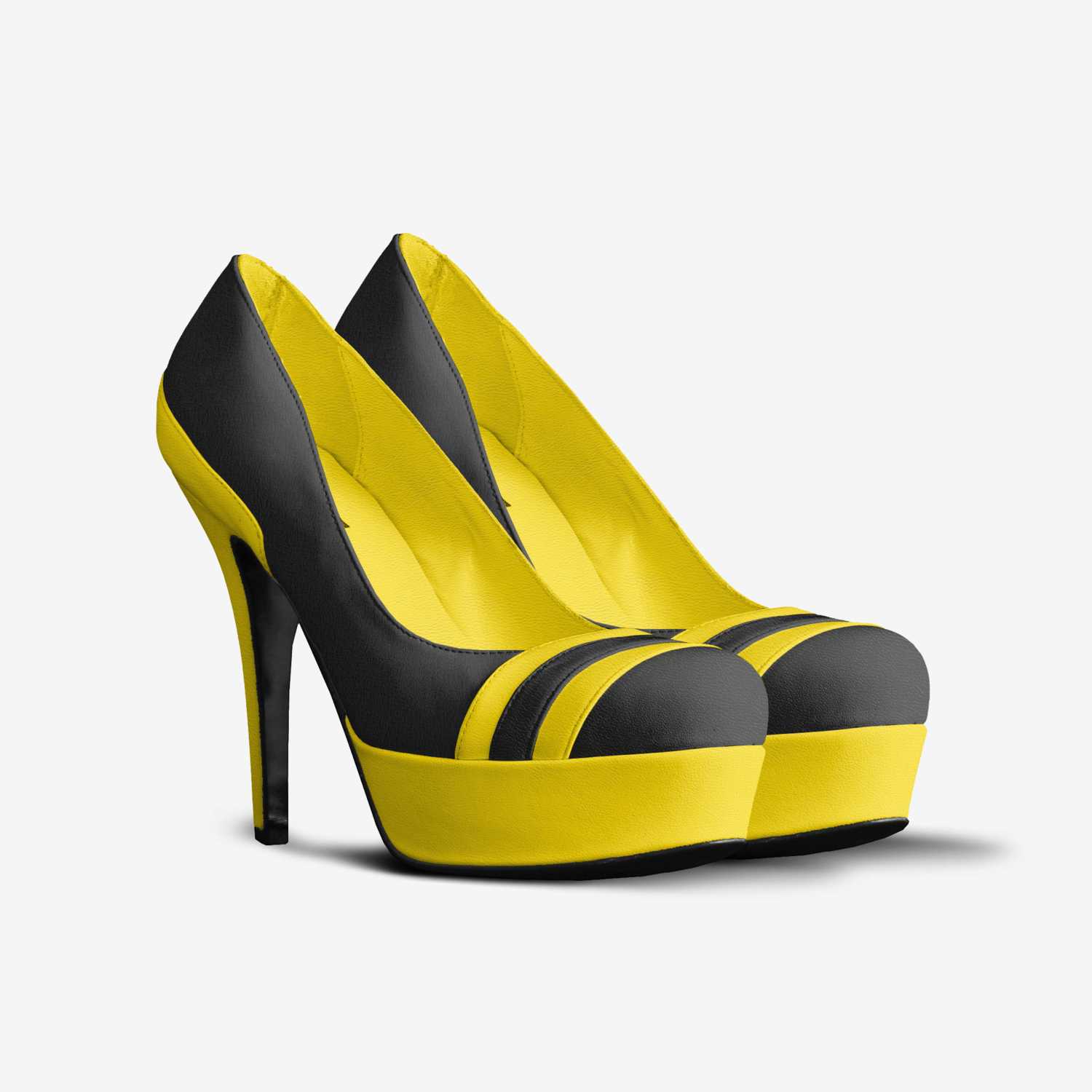 Busy Bee 🐝  custom made in Italy shoes by Beatrice Redi | Double view