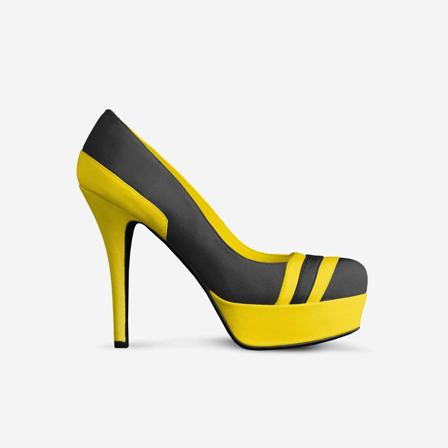 Busy Bee 🐝  custom made in Italy shoes by Beatrice Redi | Side view
