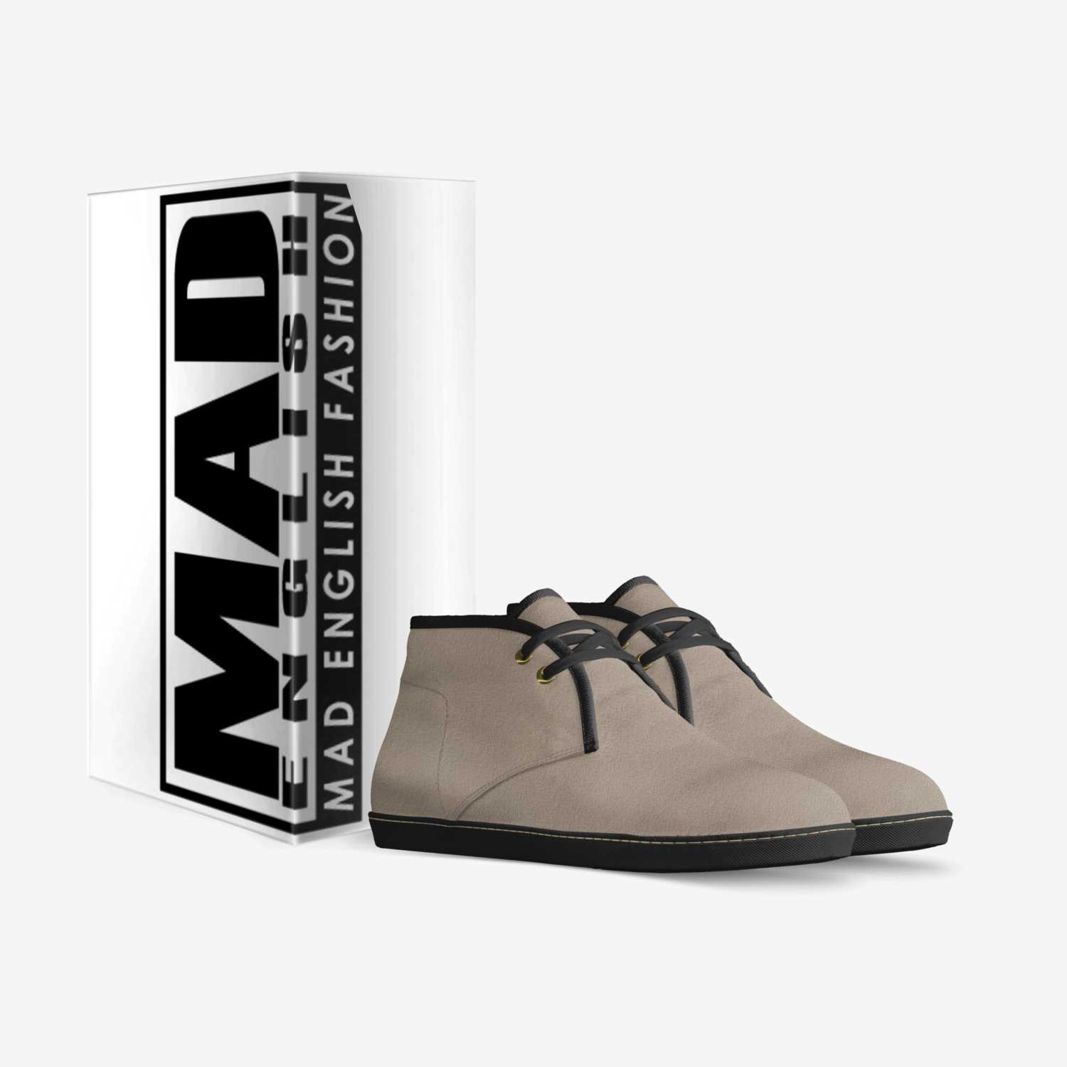 Mad English  custom made in Italy shoes by Keon Pearce | Box view