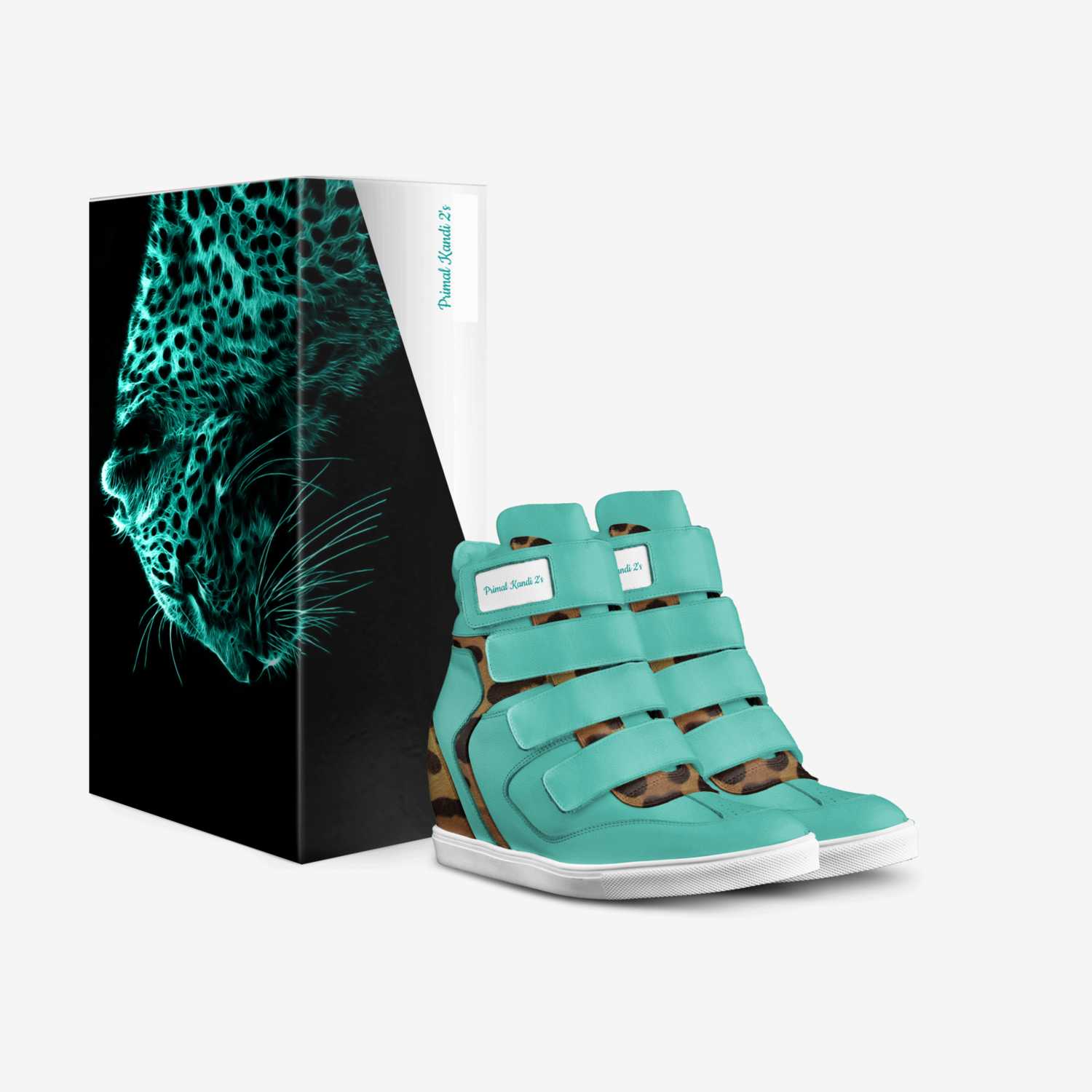 Primal Kandi 2's custom made in Italy shoes by Sedric Mcgee | Box view