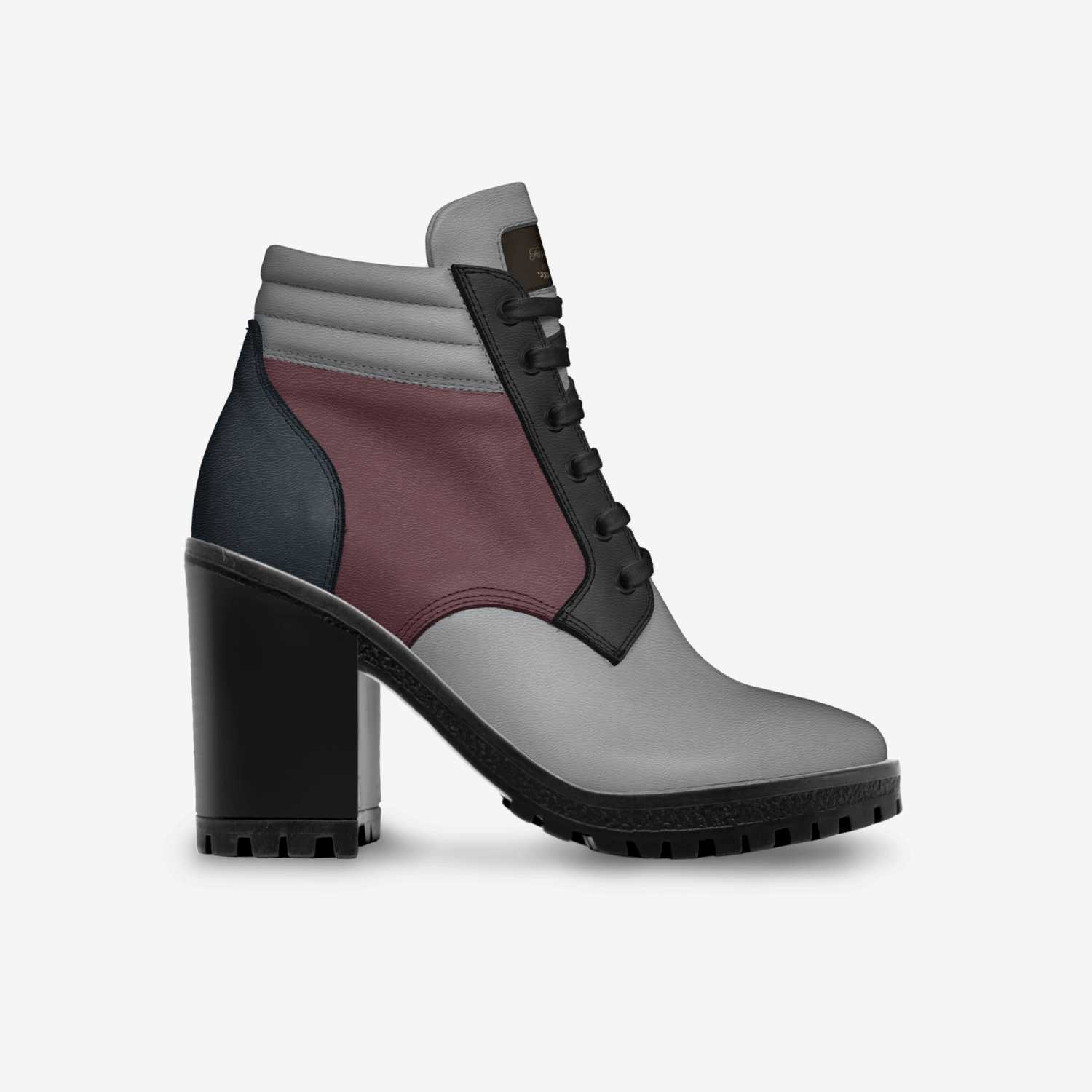 Fosabae custom made in Italy shoes by Hawa Desai | Side view