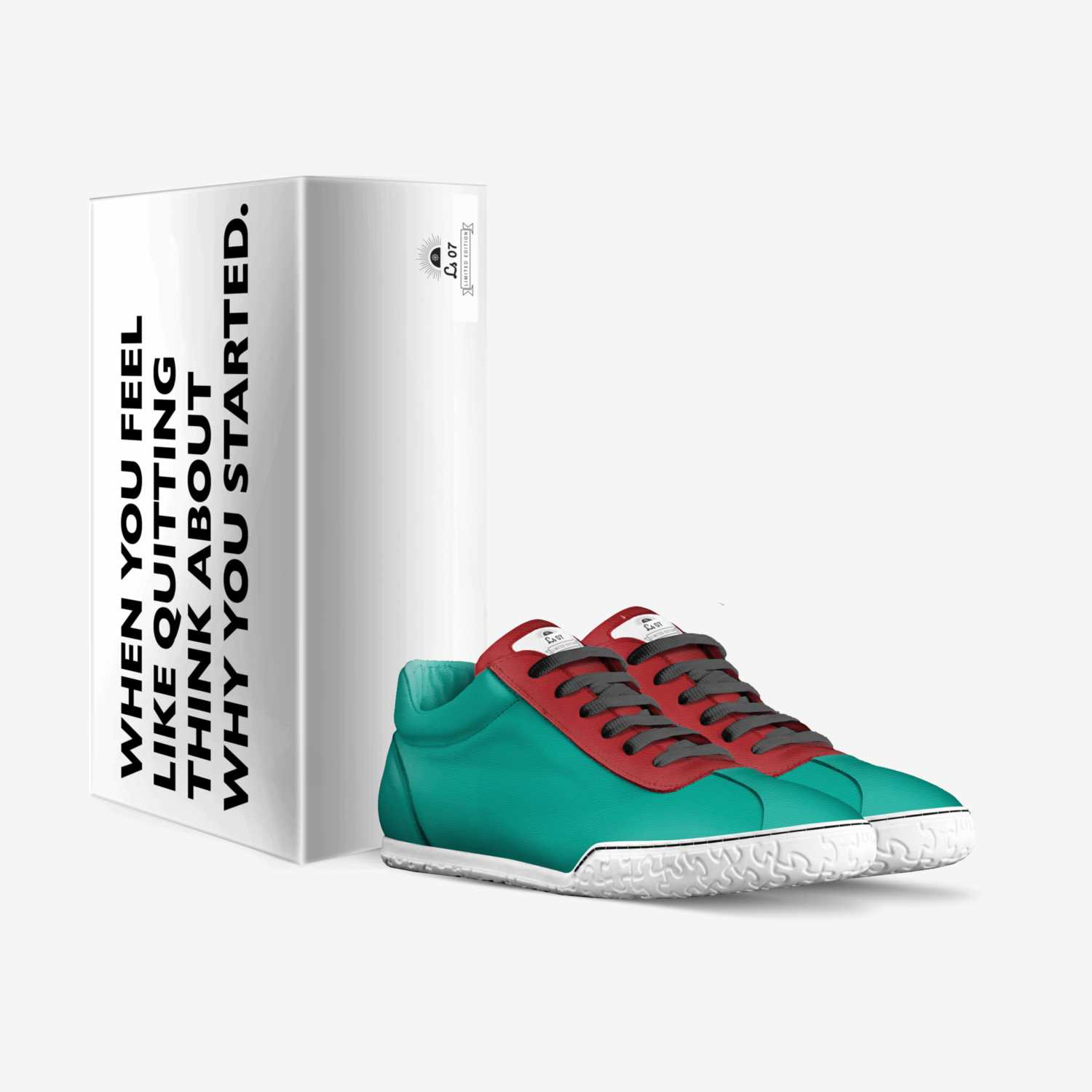 Ls 07  custom made in Italy shoes by Lewis Smith | Box view