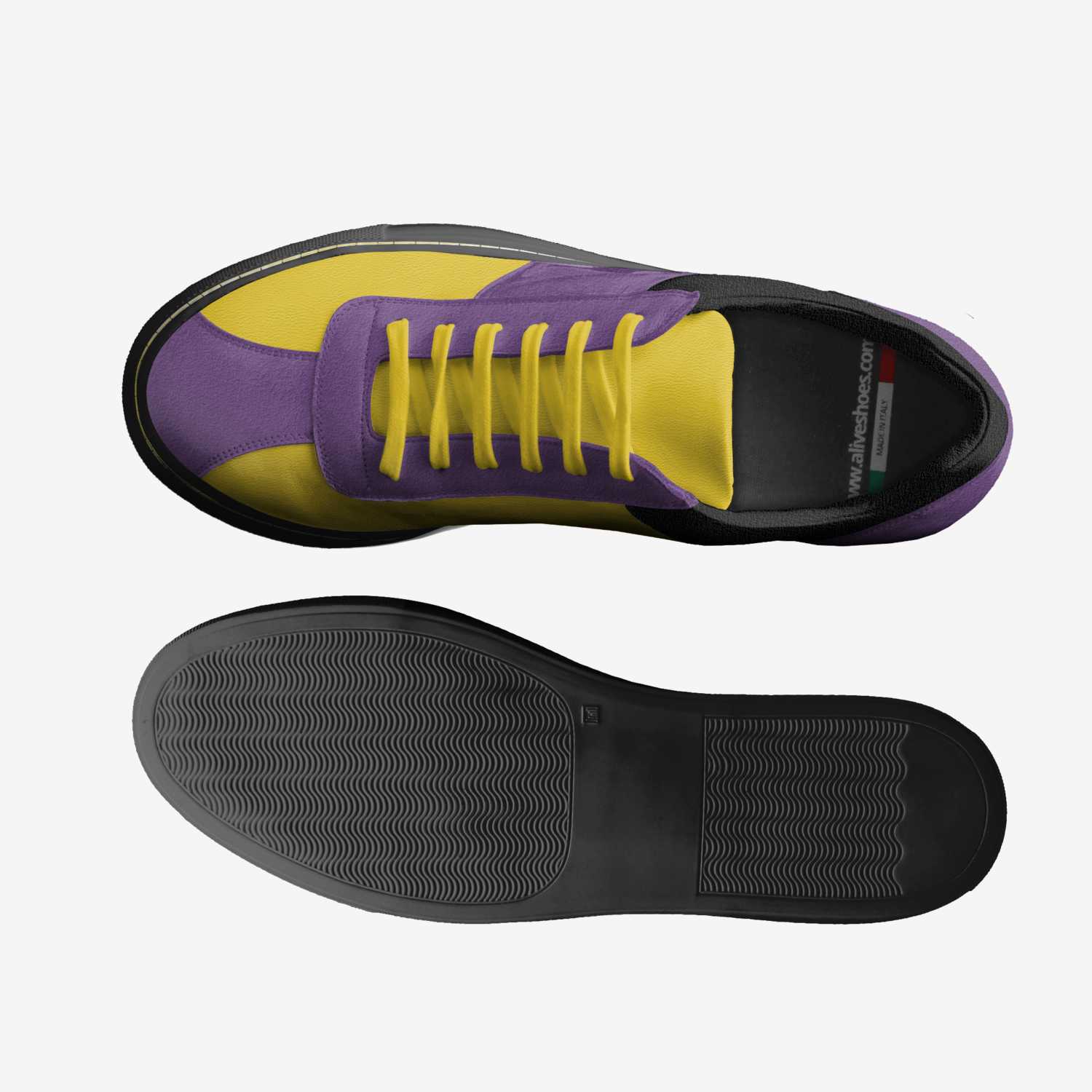 Royal Babe$ custom made in Italy shoes by Chad Lowery | Top view