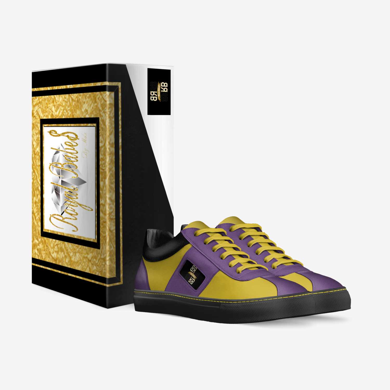 Royal Babe$ custom made in Italy shoes by Chad Lowery | Box view