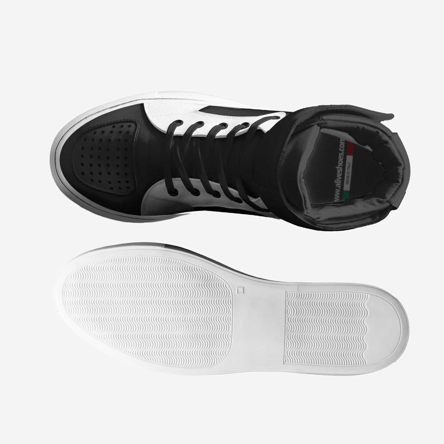 MC custom made in Italy shoes by Delisa Varik | Top view