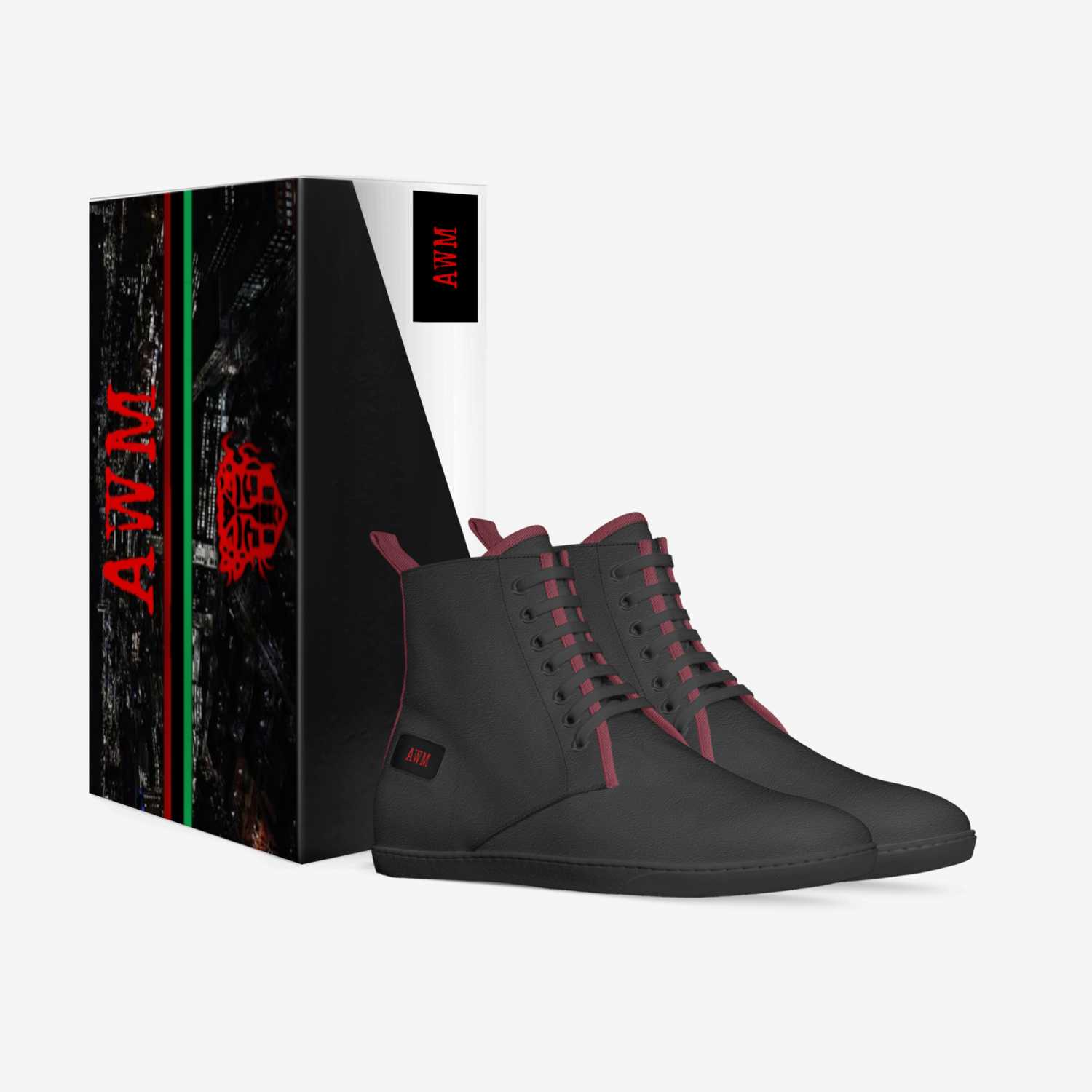 AWM  custom made in Italy shoes by African War Mask | Box view