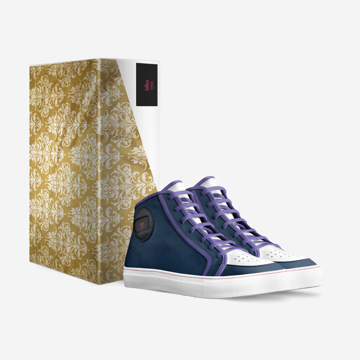 killua custom made in Italy shoes by David Perez | Box view