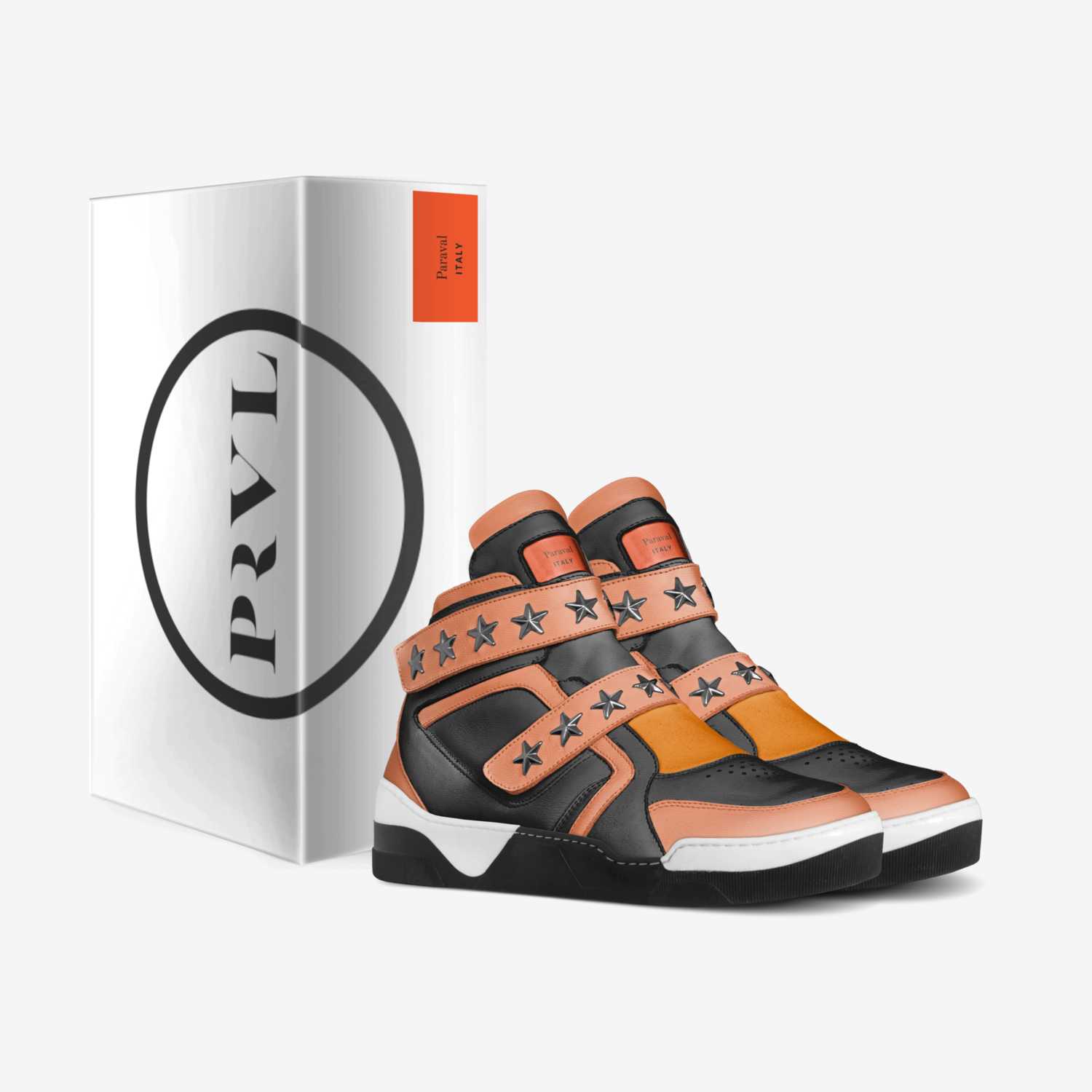 Paraval custom made in Italy shoes by Omer Paracha | Box view