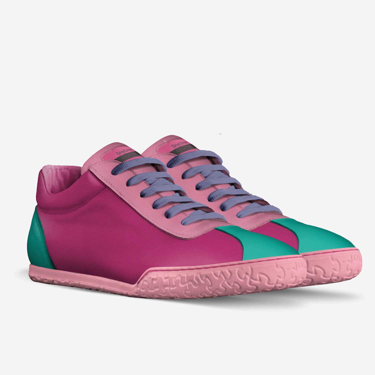 StepStop custom made in Italy shoes by Mizell Hassel | Double view