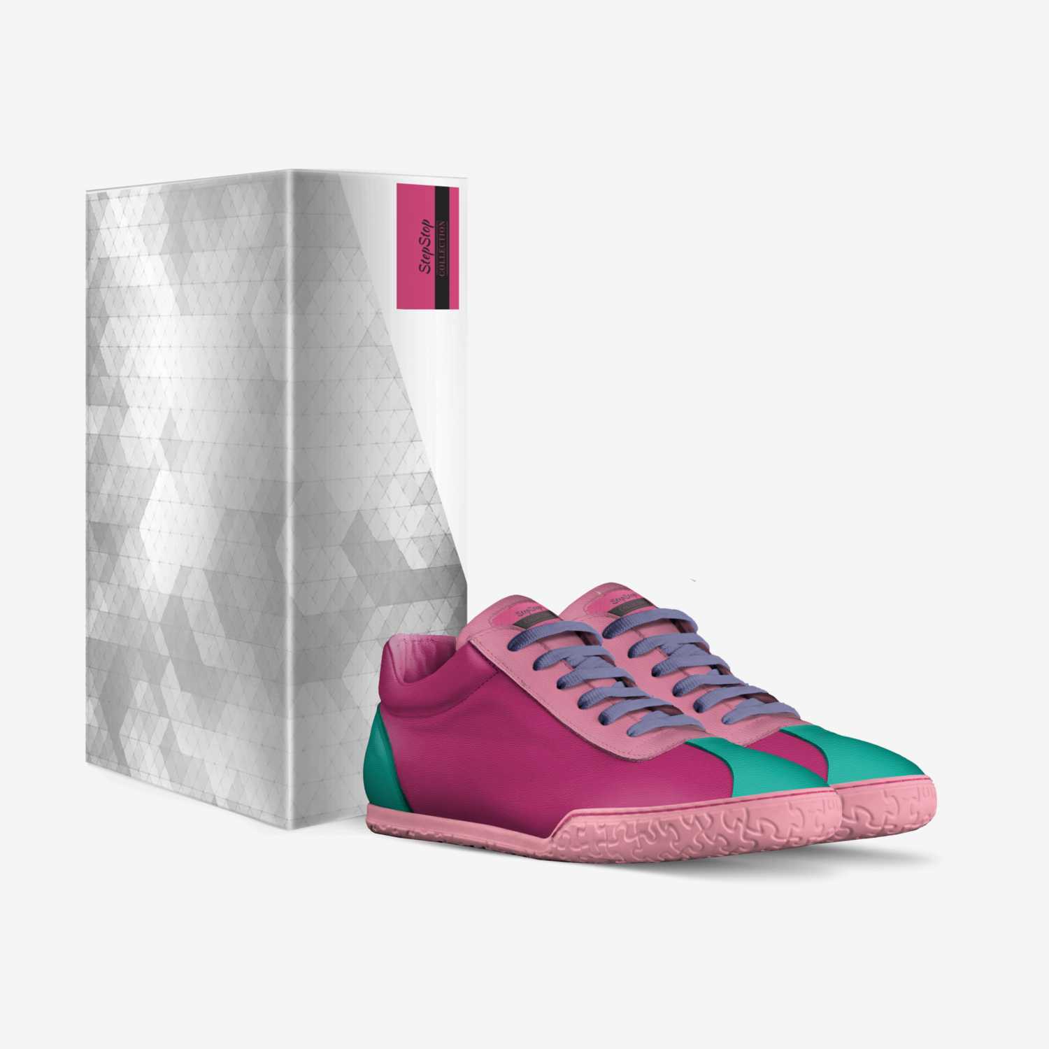 StepStop custom made in Italy shoes by Mizell Hassel | Box view