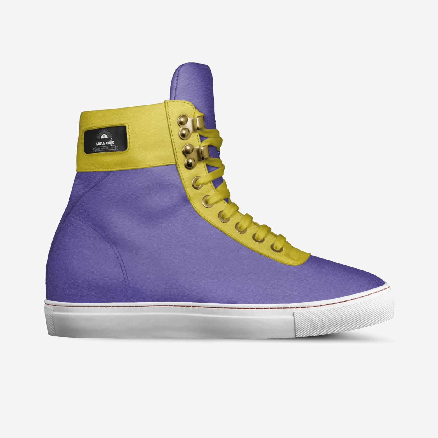 suns cafe custom made in Italy shoes by Alex Hernandez | Side view