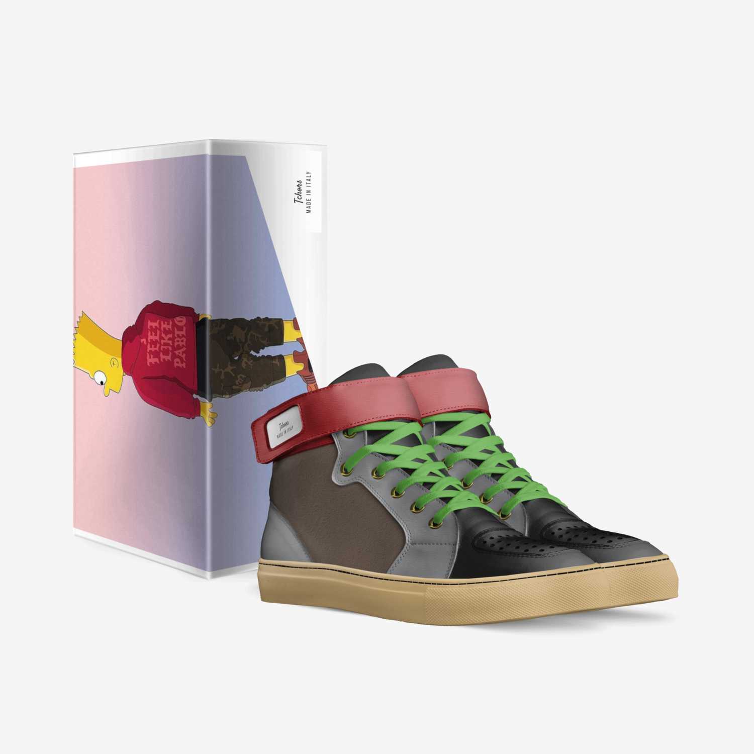Tchors custom made in Italy shoes by Jordan Tchorlian | Box view