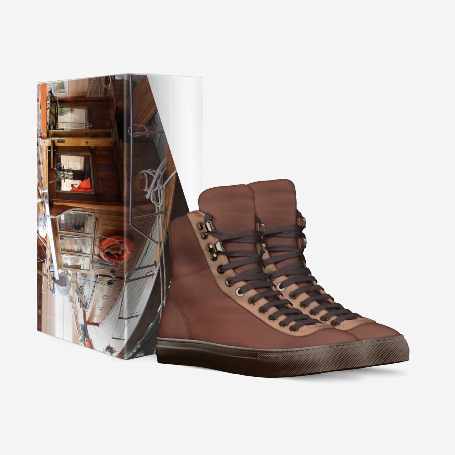sh16 custom made in Italy shoes by Paul Megens | Box view