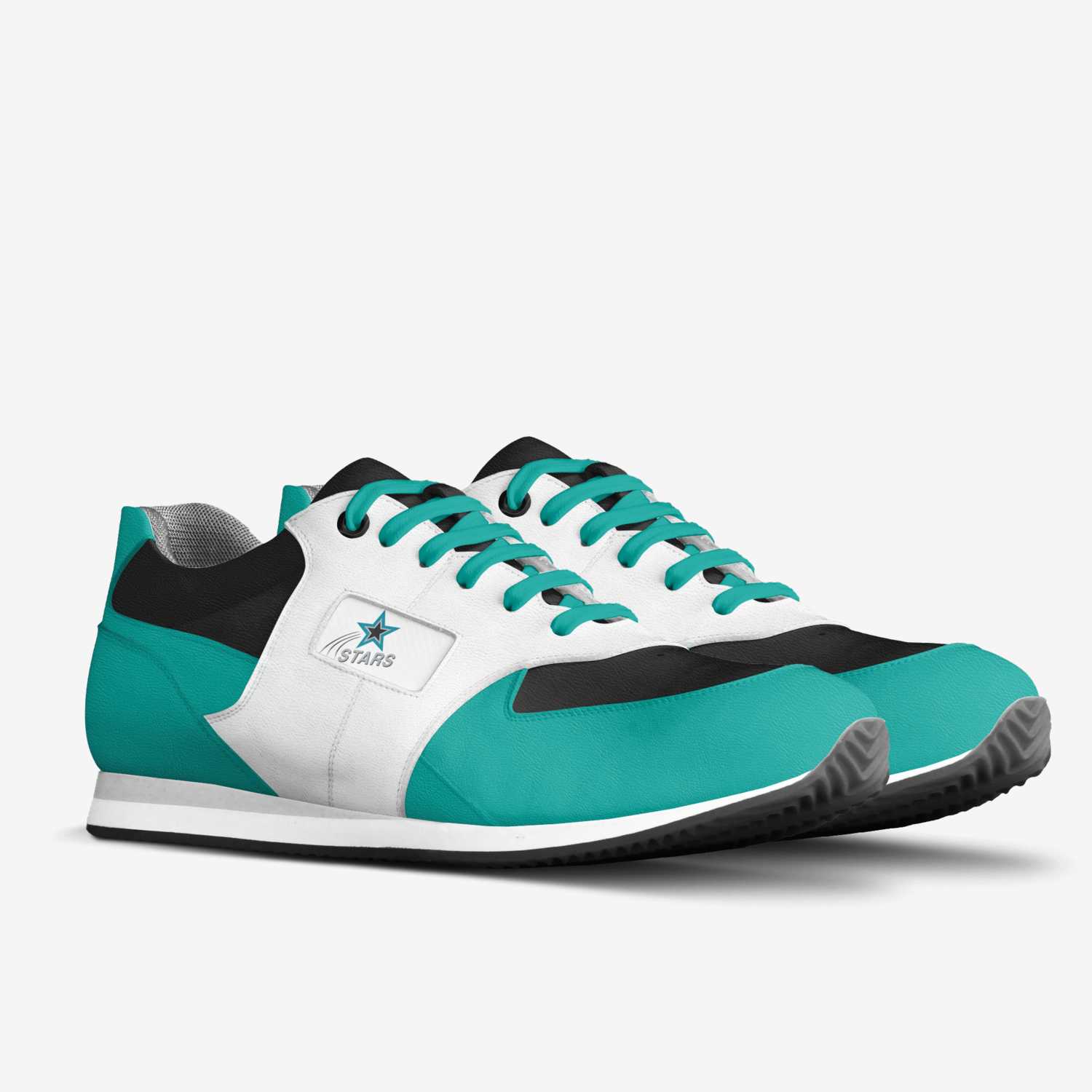 Motor City Stars custom made in Italy shoes by Rick Hartley | Double view