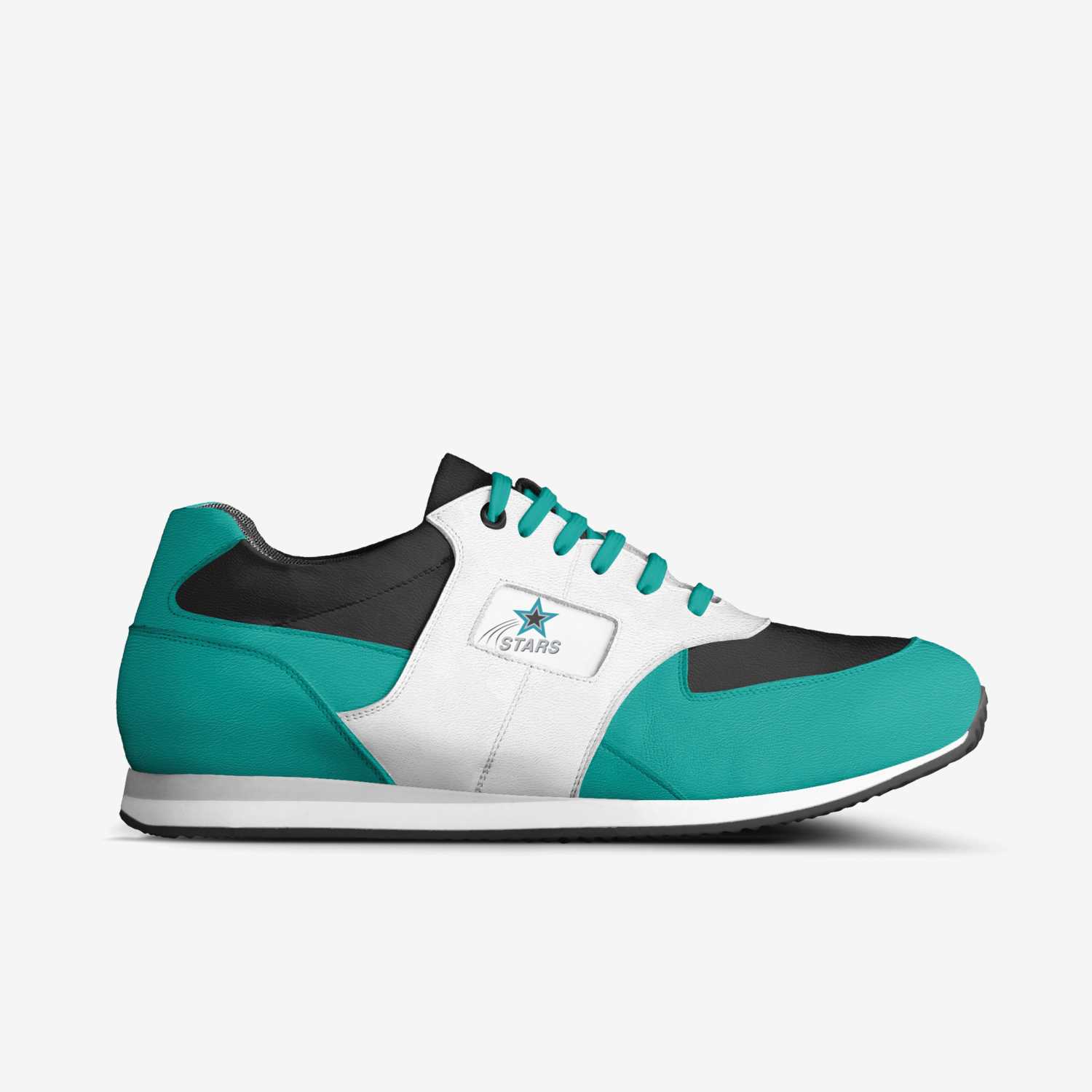 Motor City Stars custom made in Italy shoes by Rick Hartley | Side view