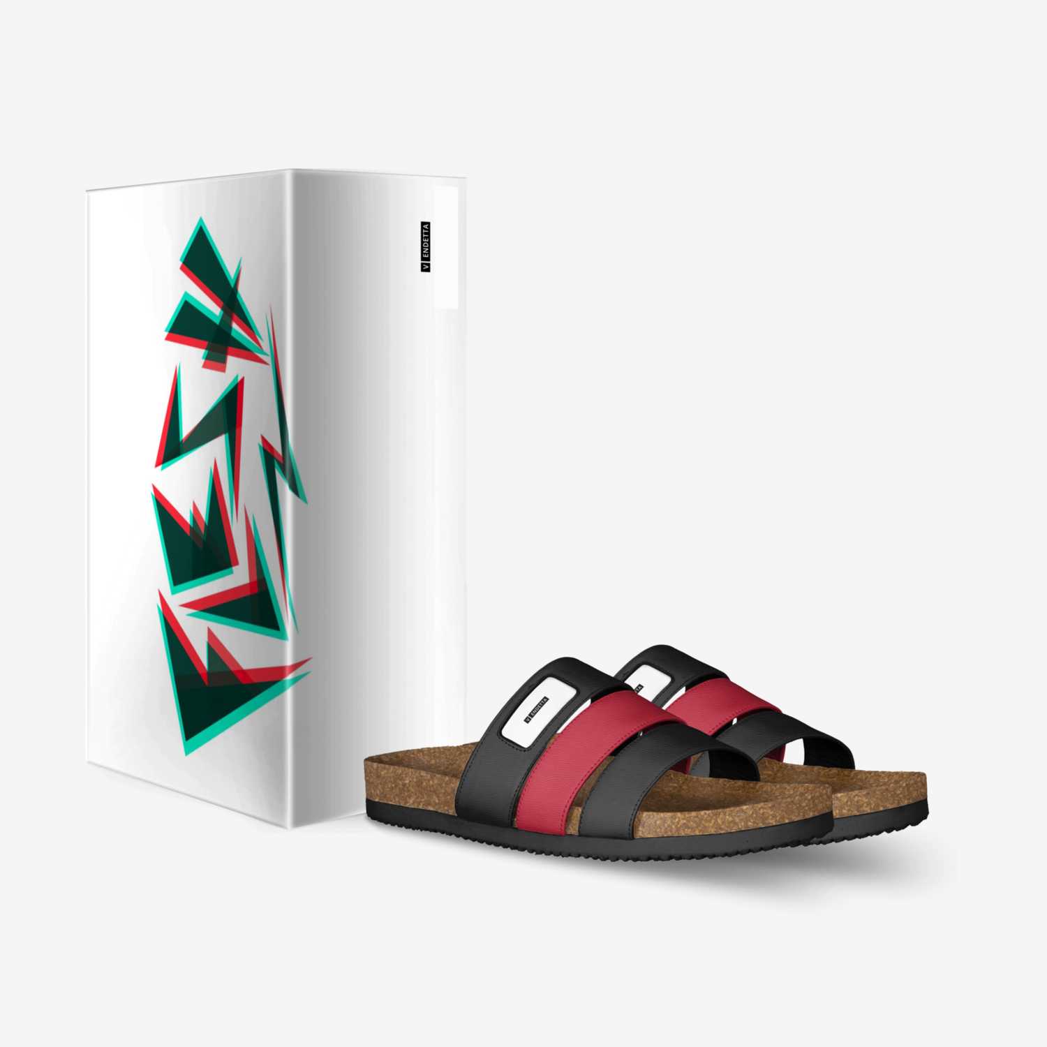 Flesh  custom made in Italy shoes by Deon Swaqqur | Box view