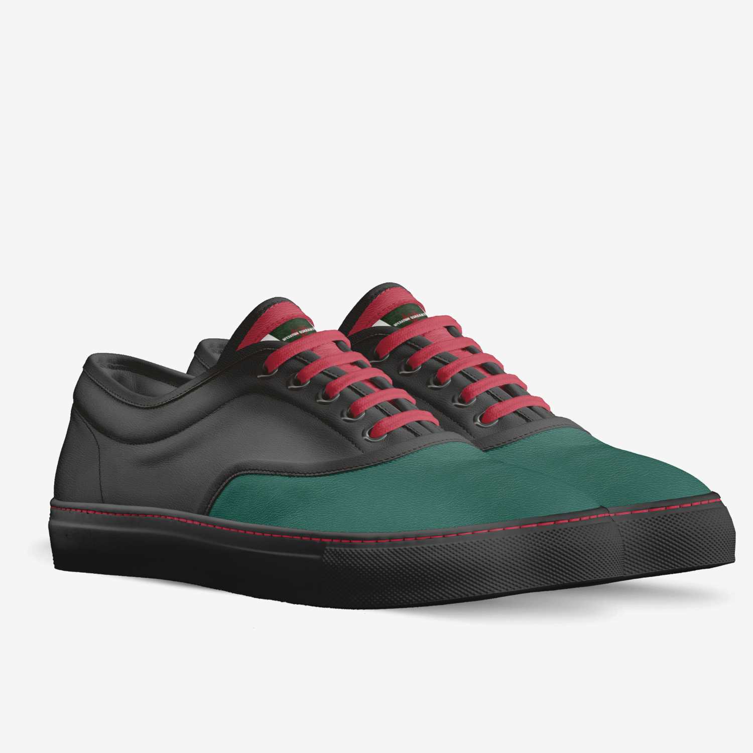 O.Q 1's custom made in Italy shoes by Choppa Boy Admg | Double view
