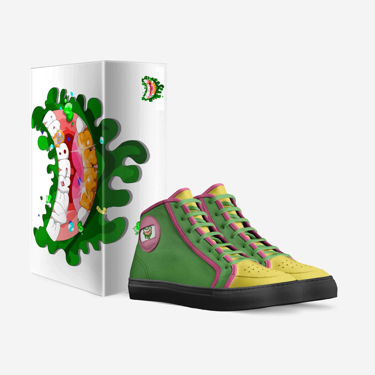 Big fella brand custom made in Italy shoes by Malik Jordan | Box view