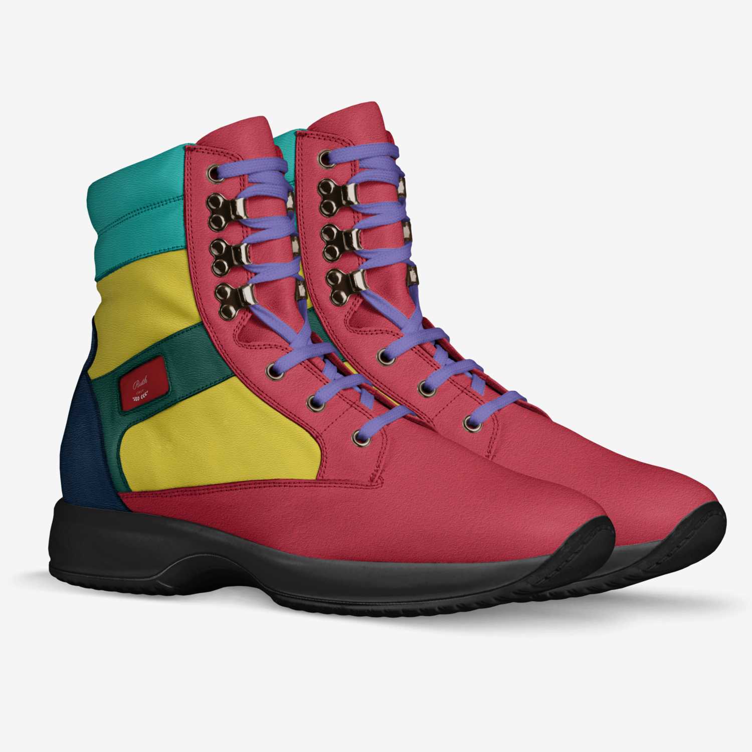 Ruth custom made in Italy shoes by Ruth Lowery | Double view