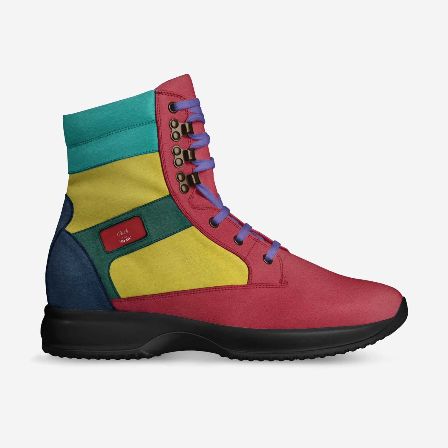 Ruth custom made in Italy shoes by Ruth Lowery | Side view