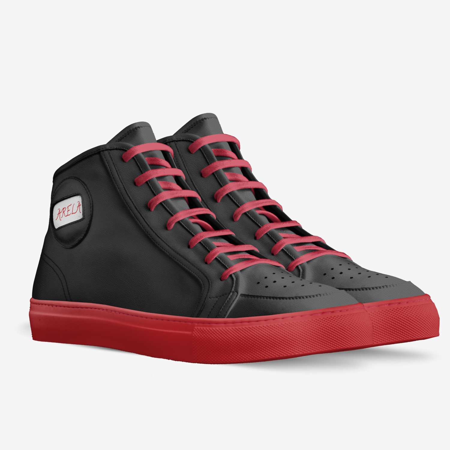 Arela custom made in Italy shoes by Dennis Singleton | Double view