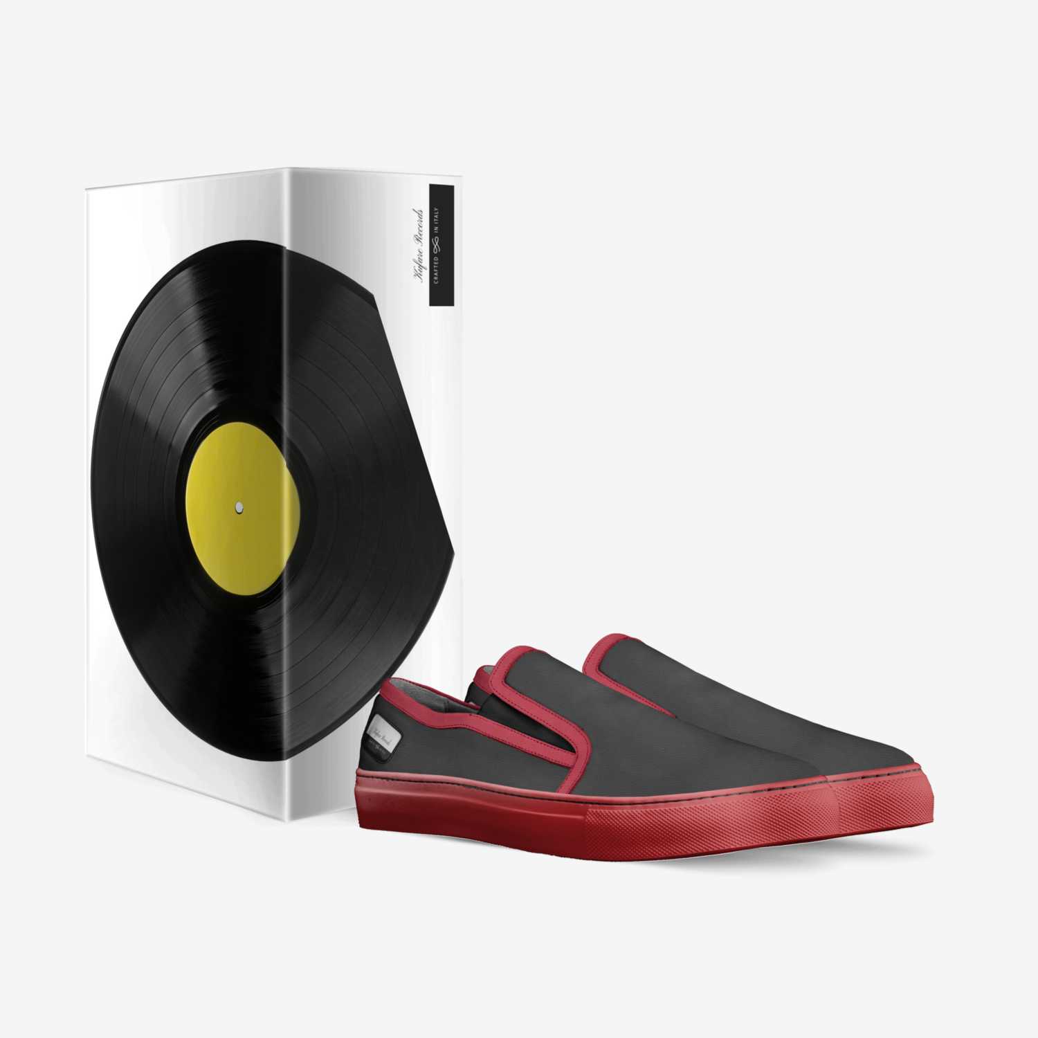 Kufare Records custom made in Italy shoes by Haroun Ramadan | Box view