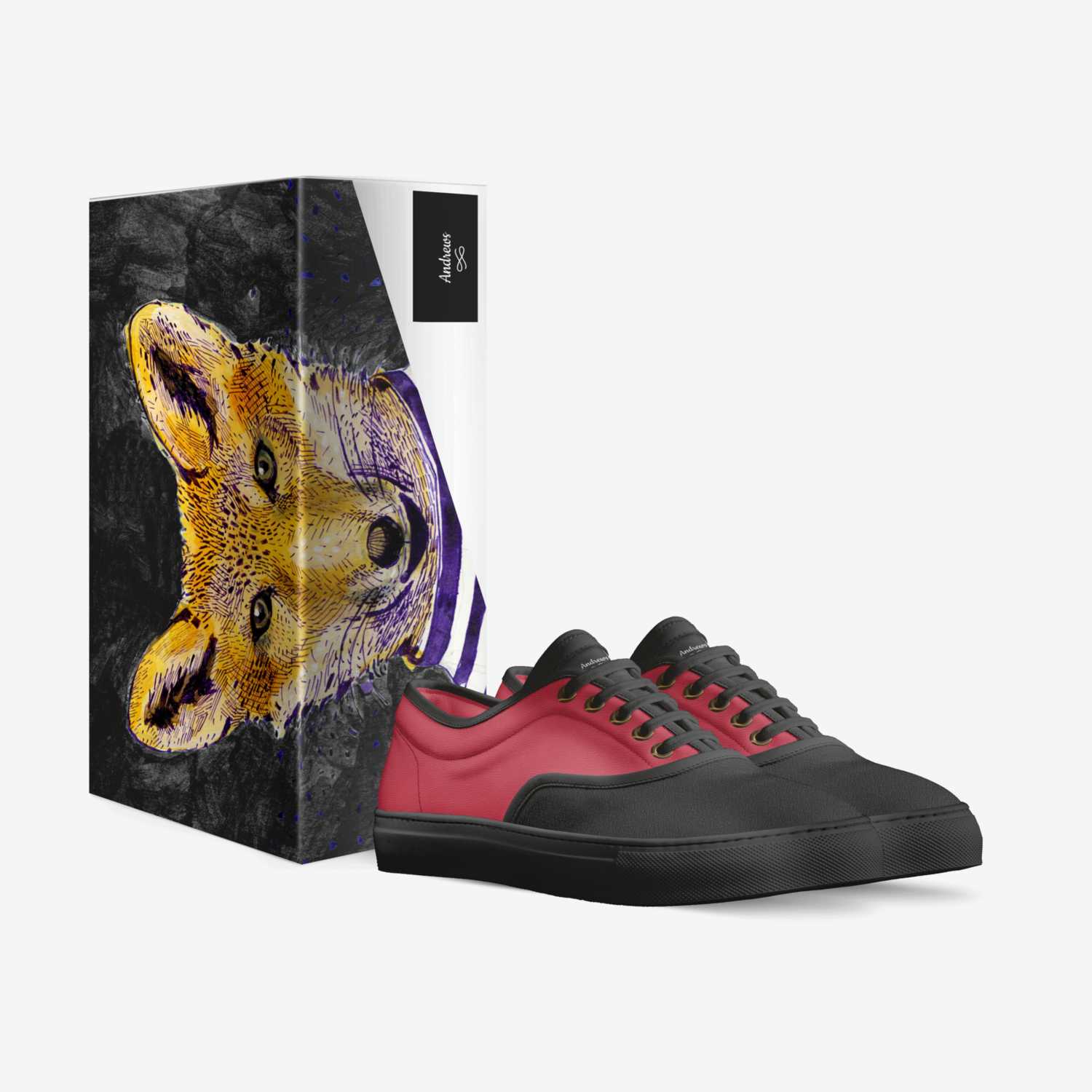 Andrews custom made in Italy shoes by Adolfo Flores | Box view