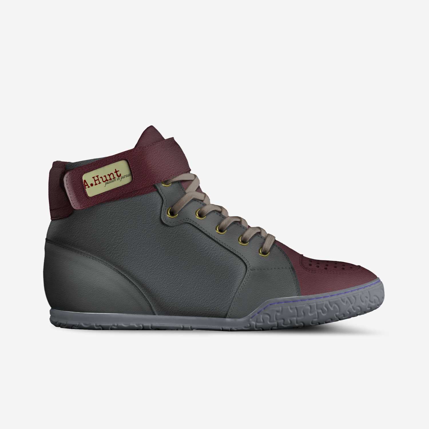 A.Hunt custom made in Italy shoes by Myran Hunter | Side view