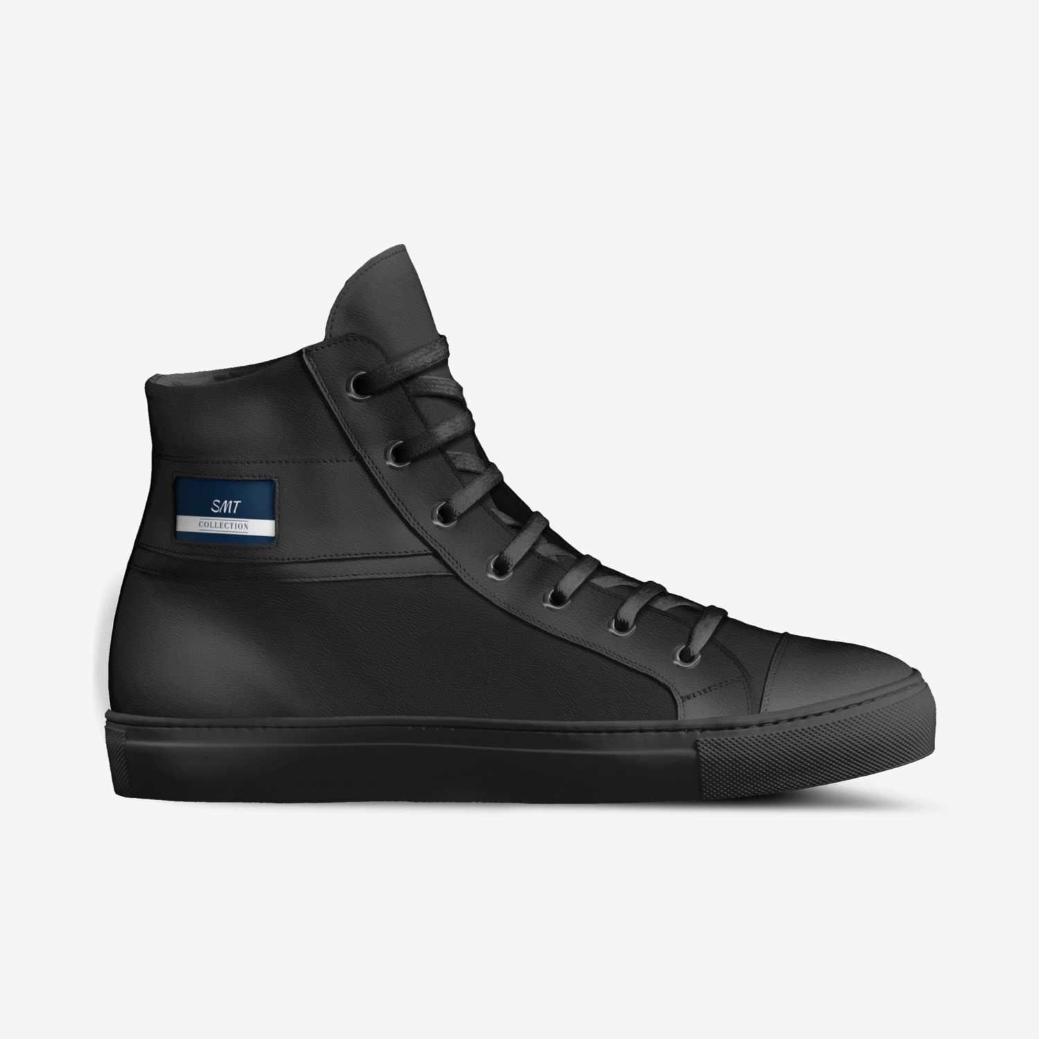 SMT boot custom made in Italy shoes by Anne Banks | Side view