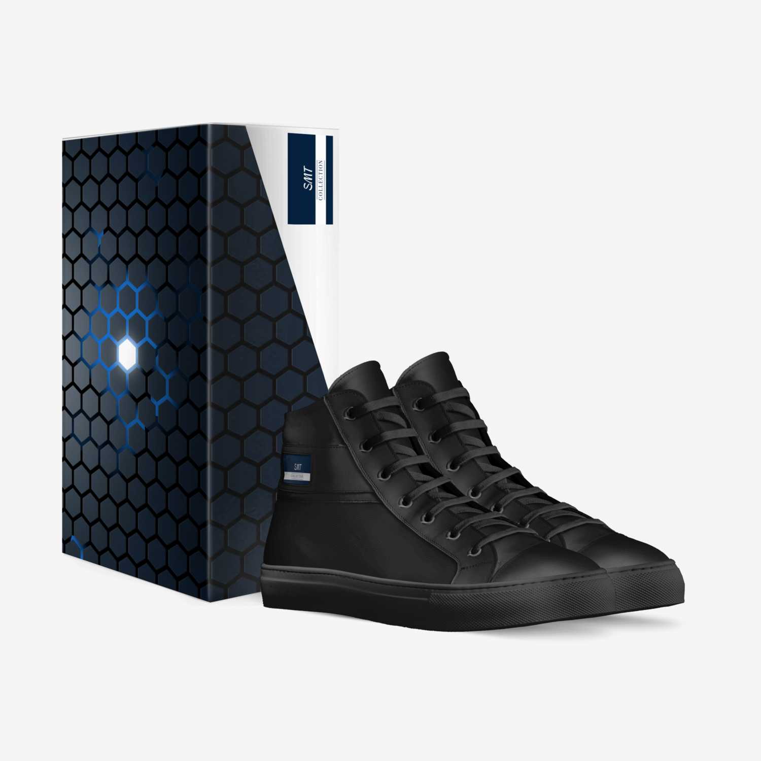 SMT boot custom made in Italy shoes by Anne Banks | Box view