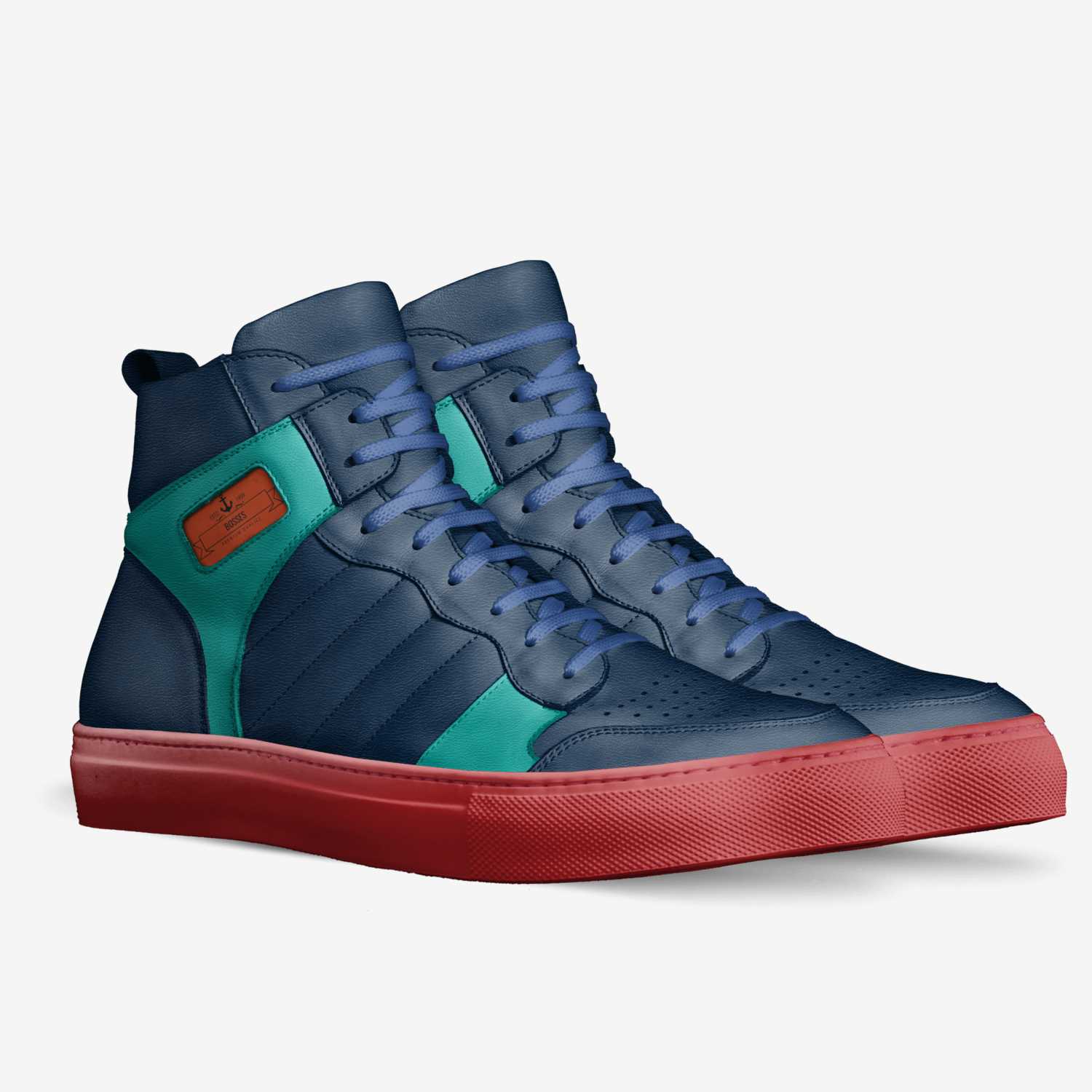 Addidas custom made in Italy shoes by Jon | Double view