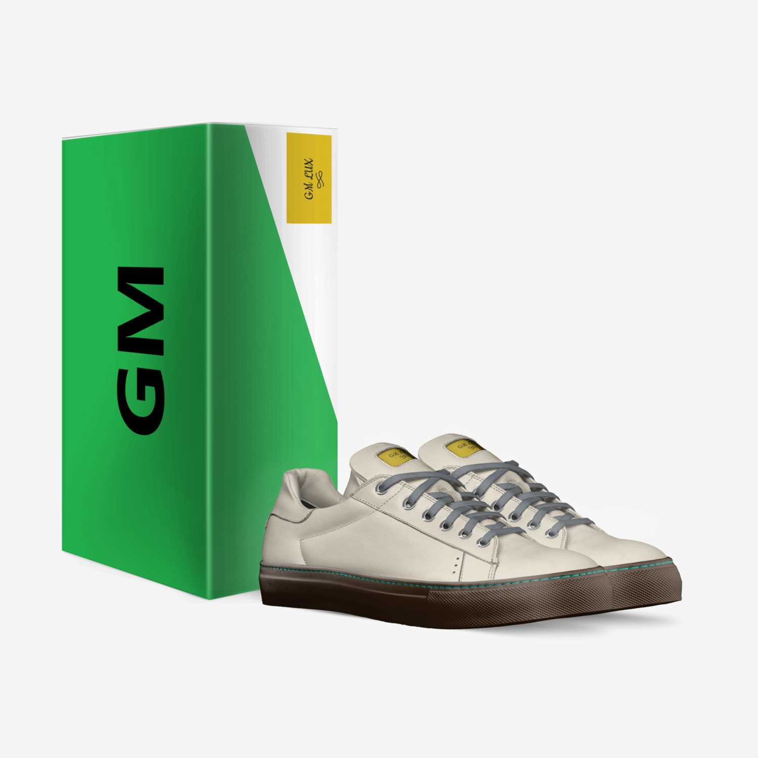 GM LUX custom made in Italy shoes by Guerschom Petit-frere | Box view