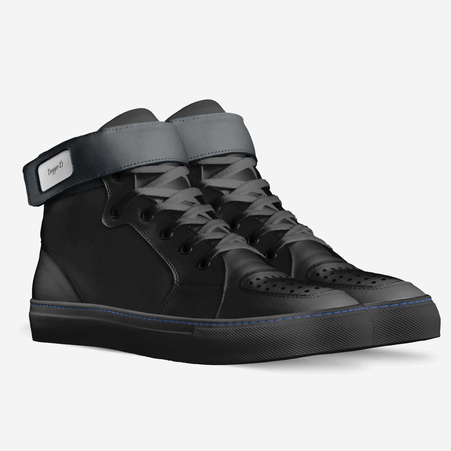 Dagger 1's custom made in Italy shoes by Frank Xie | Double view