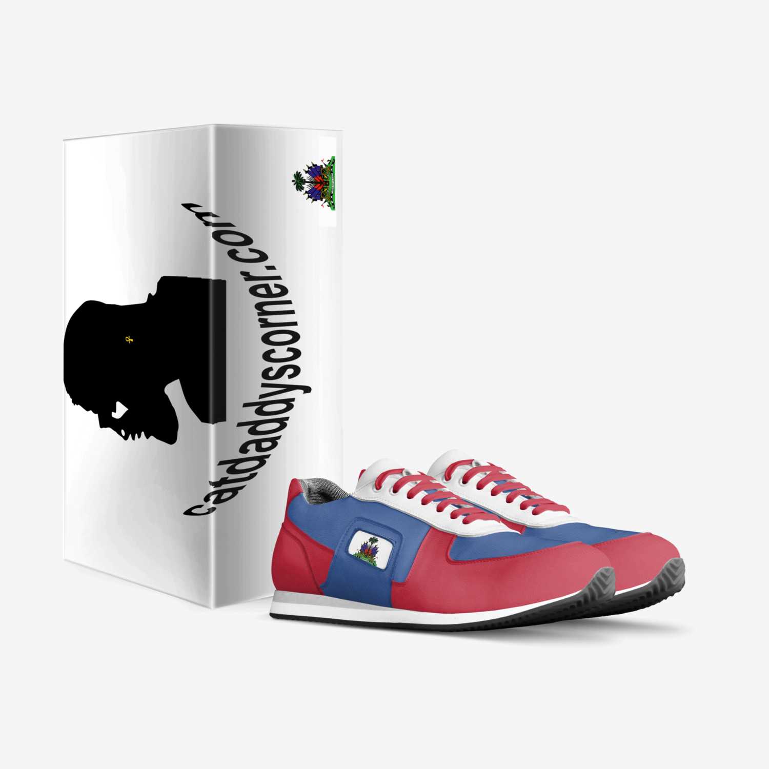 Haitian Pride custom made in Italy shoes by Scott Thomas | Box view