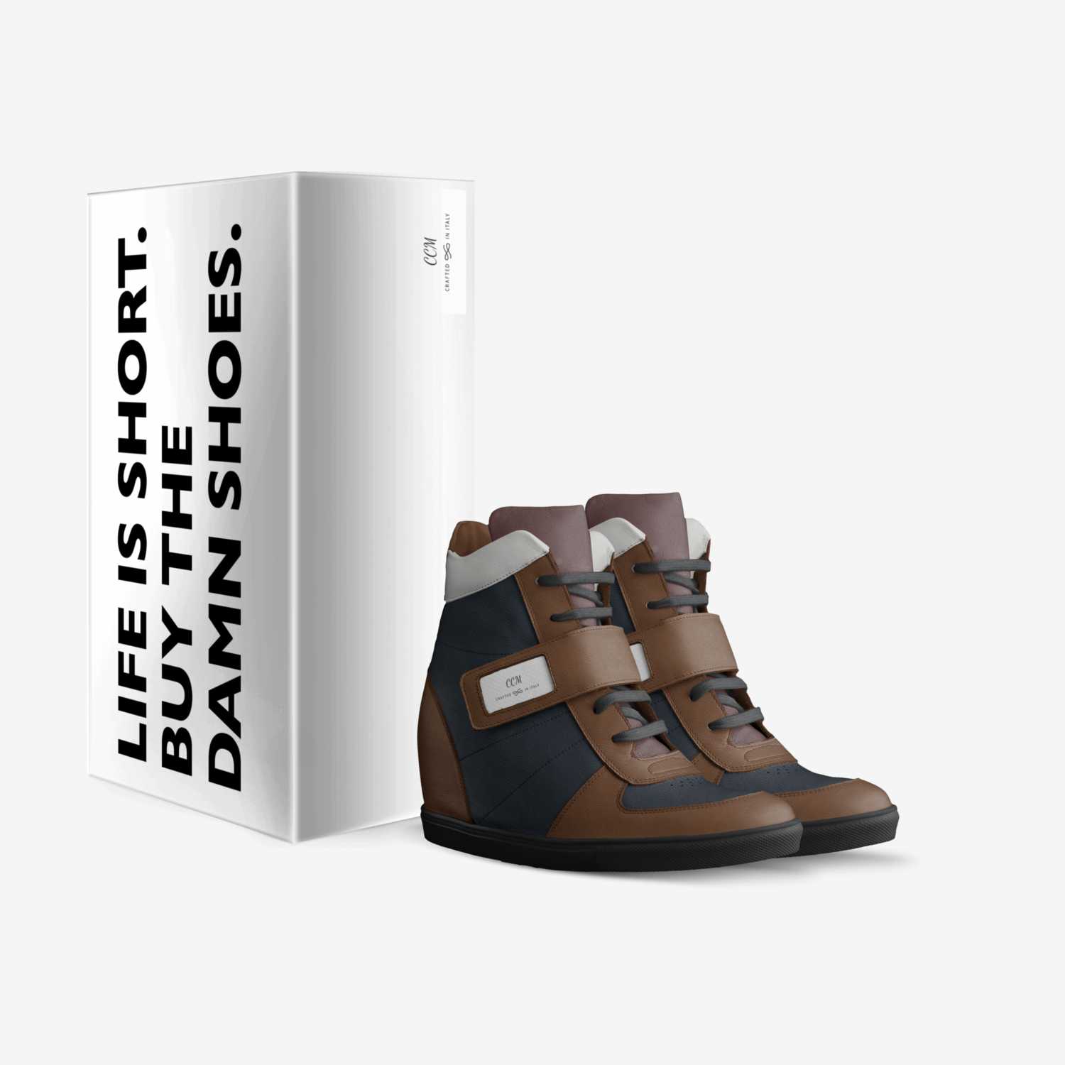 CCM custom made in Italy shoes by Camriell | Box view