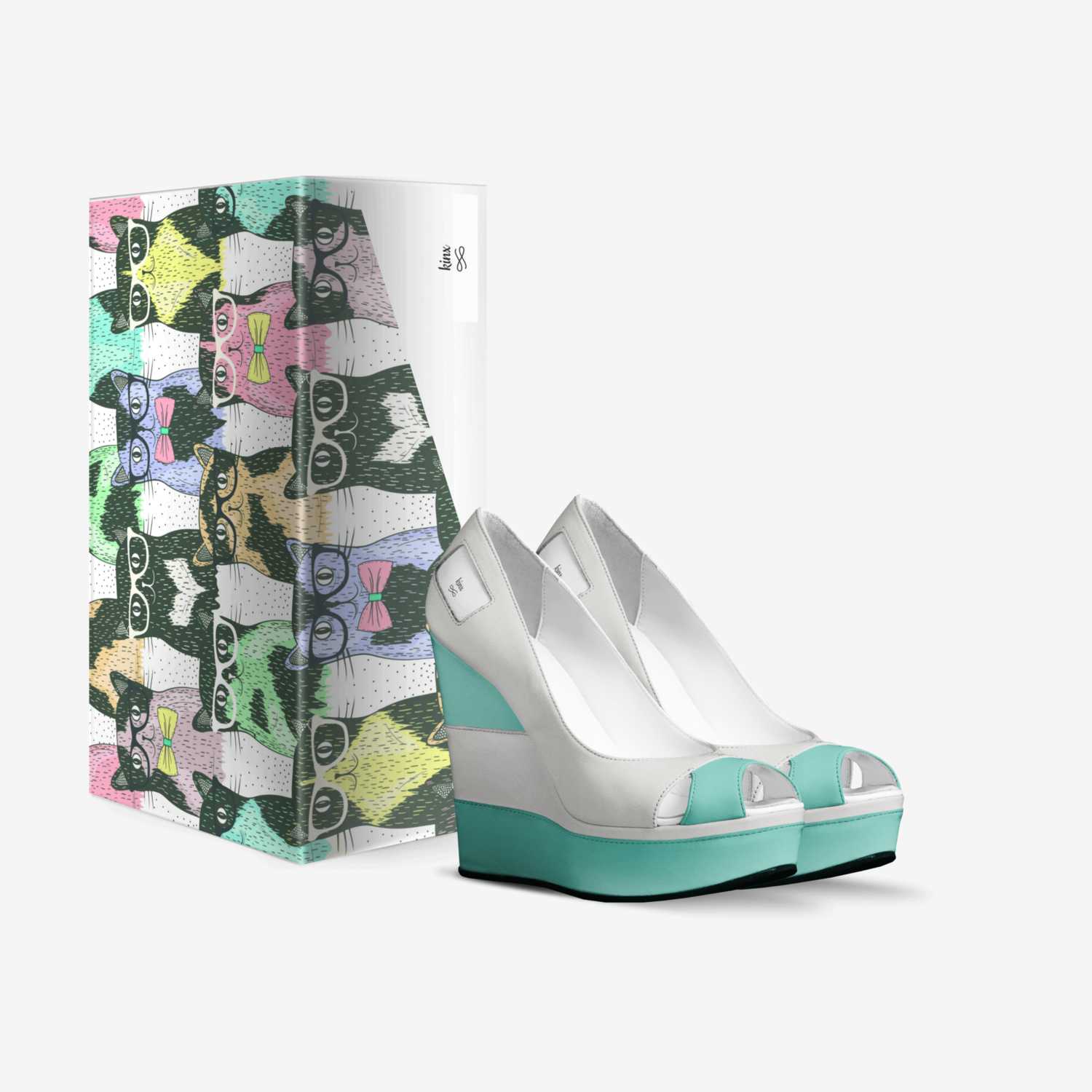 kinx custom made in Italy shoes by Shriya | Box view